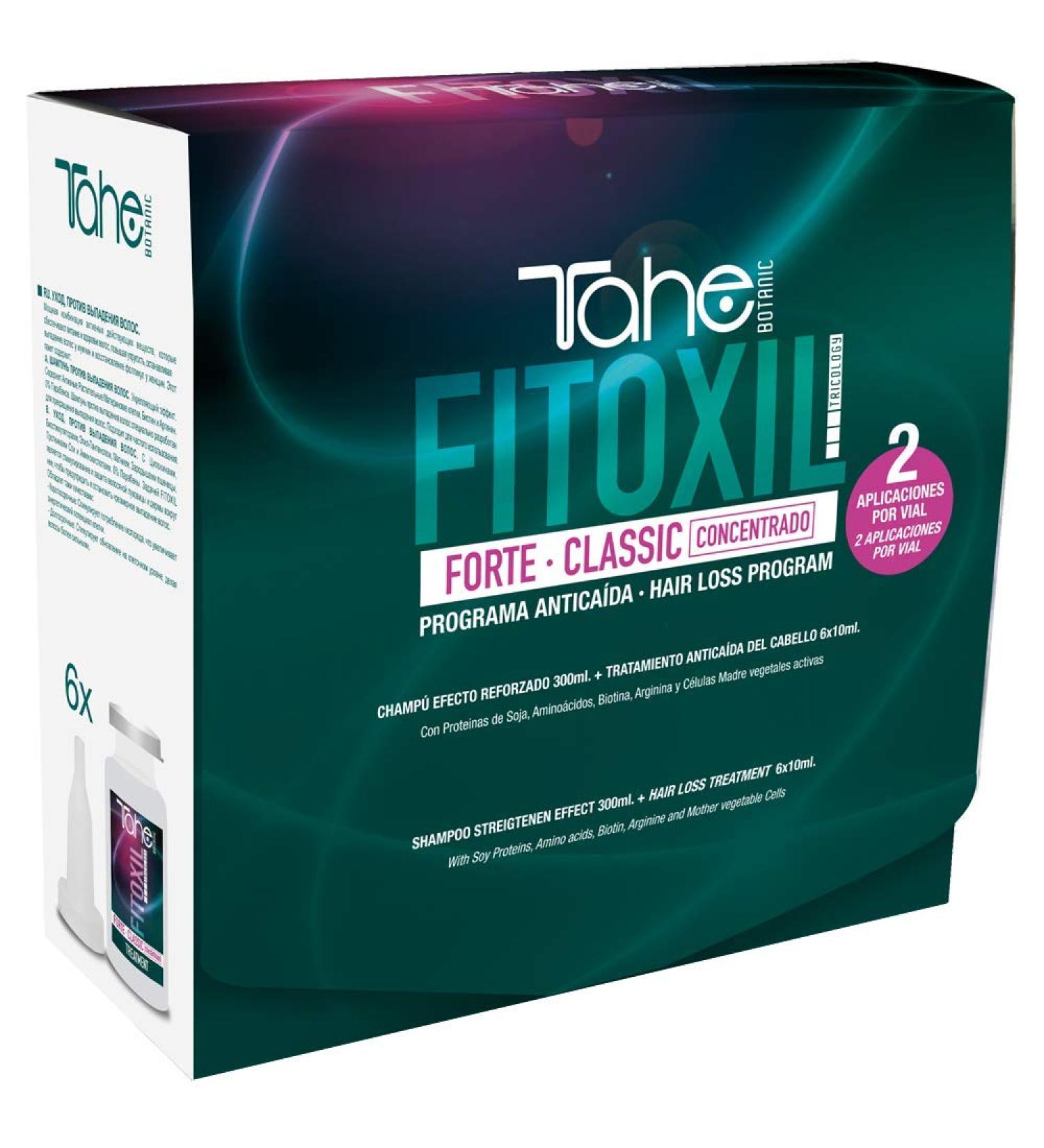 Tahe Botanic Fitoxil Forte Classic/Anti-Hair Loss Concentrated Shampoo Pack - Buy Online on GoSupps.com