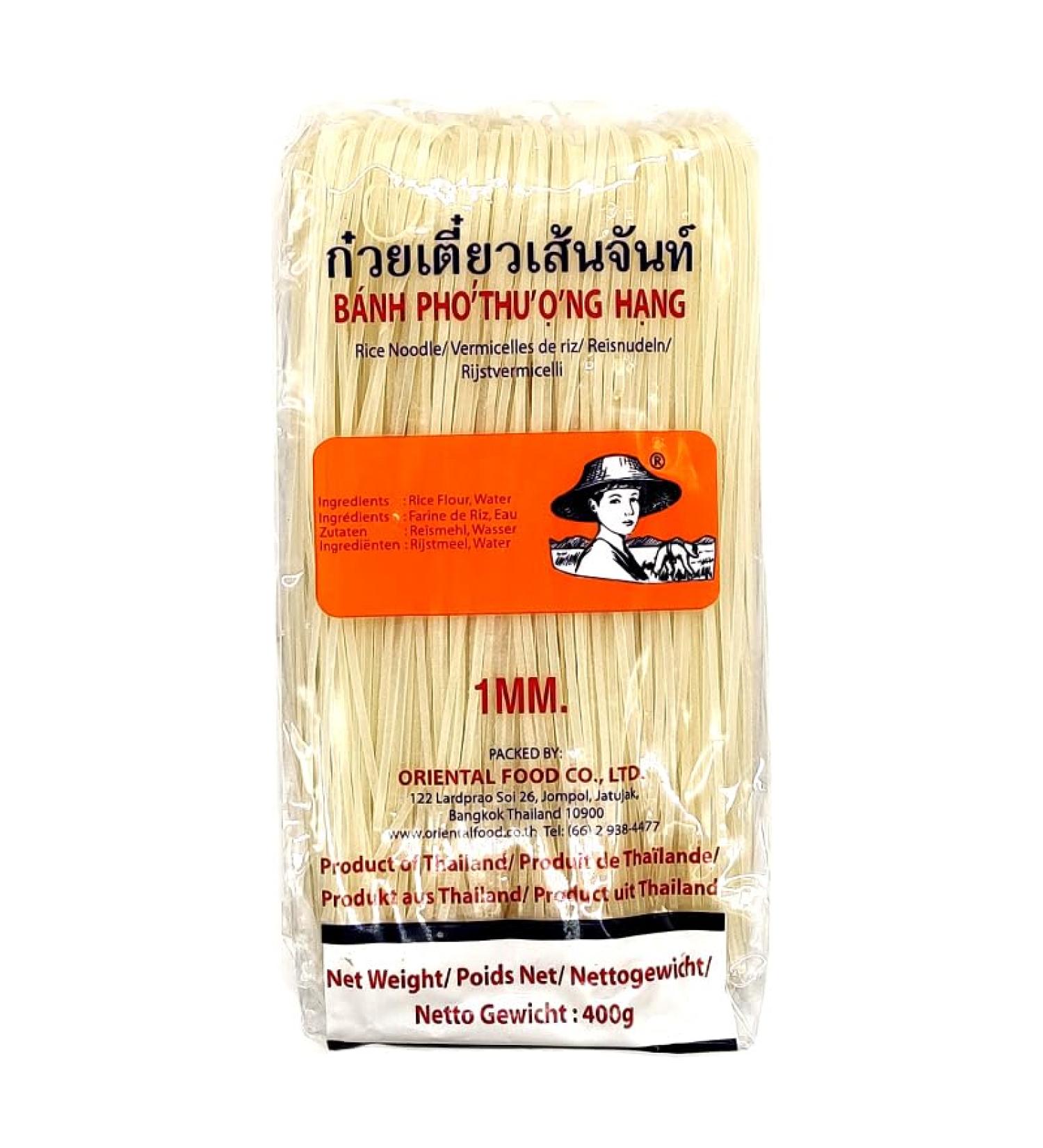 Farmer Farmer Brand Rice Noodles 1 mm Size S - 400 g - Pack of 1