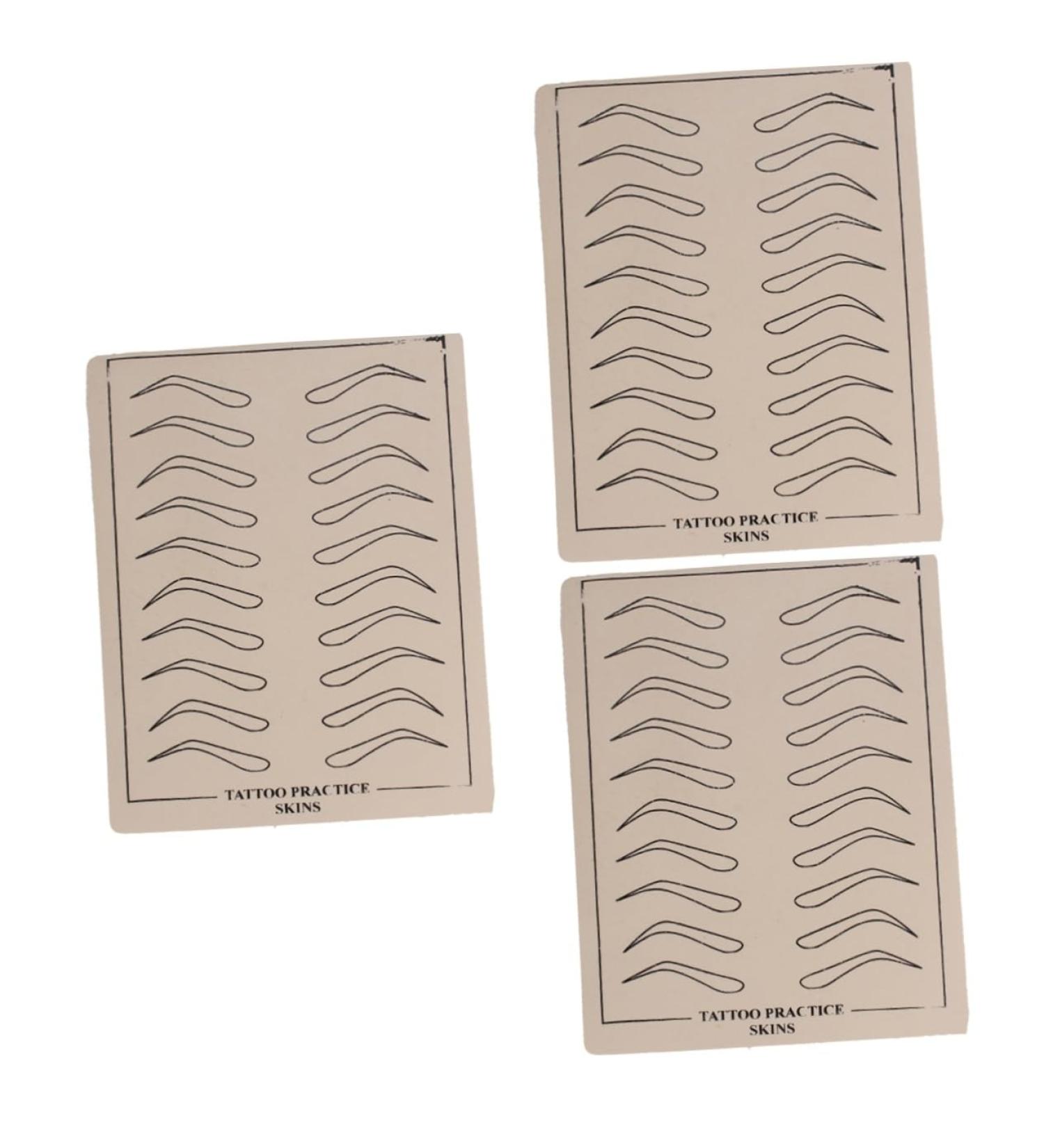 NOLITOY 18 Sheets Practice Skin Vehicle Grab Handles Beauty Eyebrow Microblading 6 Pcsx3pcs As Shownx3pcs - Buy Online on GoSupps.com