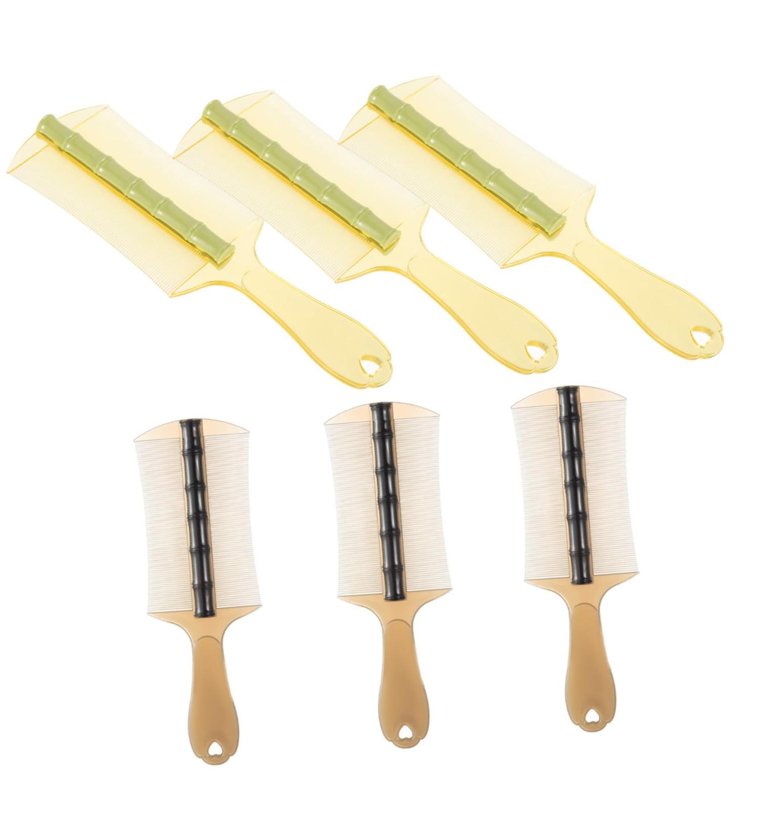 6pi ces Peigne Anti-poux Avec Dents Ultra Fines Et Manche Long Lot De Noirs Verts Peigne Robuste Plastique pais Pour limination Des Lentes Et Pellicules Adapt Aux Cheveux pais - Buy Online on GoSupps.com