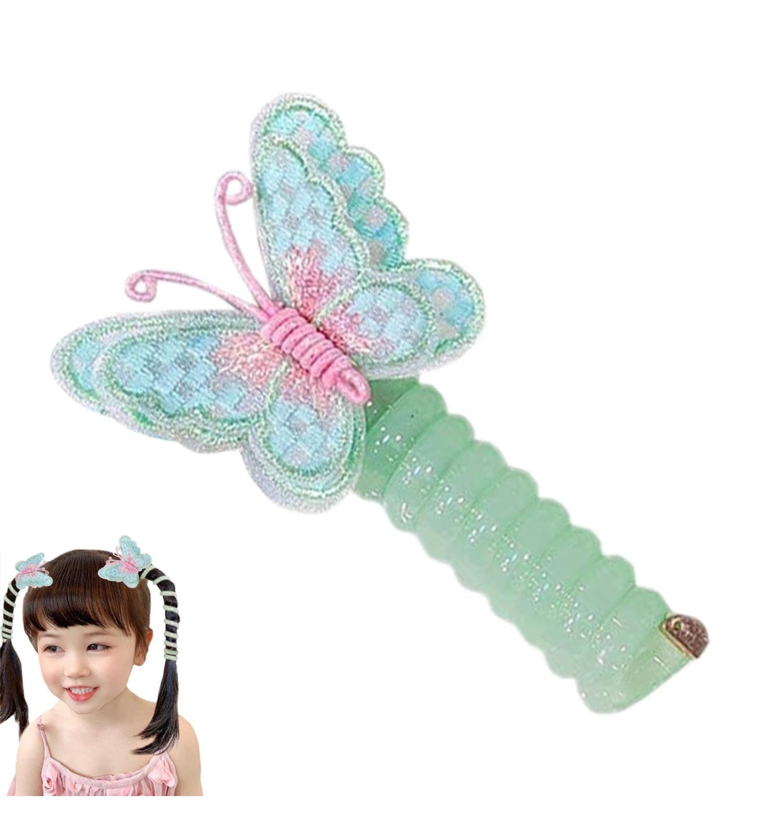 Phone Wire Hair Ties - Ponytaill Hair Tie Ponytaill Holders | Soft Ponytaill Holders Hair Bobbles Hair Ties Elastic Hair Bands Ponytaill Holders hair styling Elastic Hair Bands for Girls Kids Teens Green - Buy Online on GoSupps.com