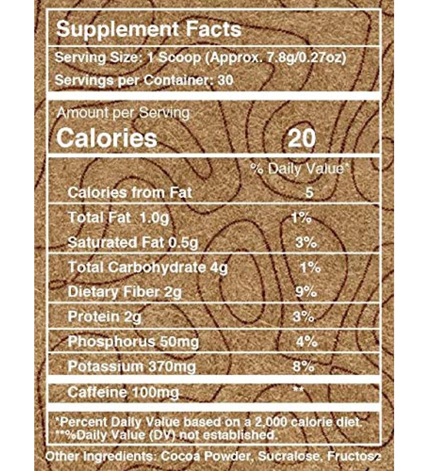 Rogue Cocoa- The Original Caffeinated Hot Chocolate (Rogue Cocoa Dutch Chocolate)