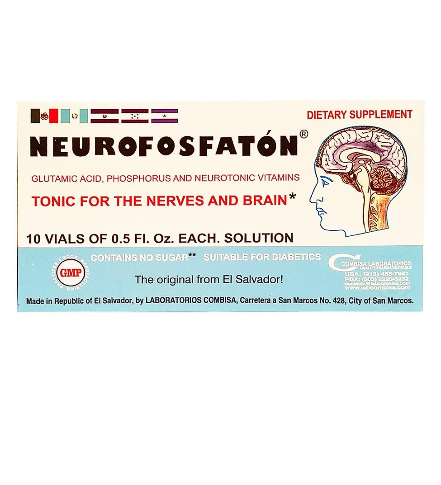 Neurofosfaton - Vitamin Tonic for Nerves and Brain Health | Buy Online - Buy Online on GoSupps.com