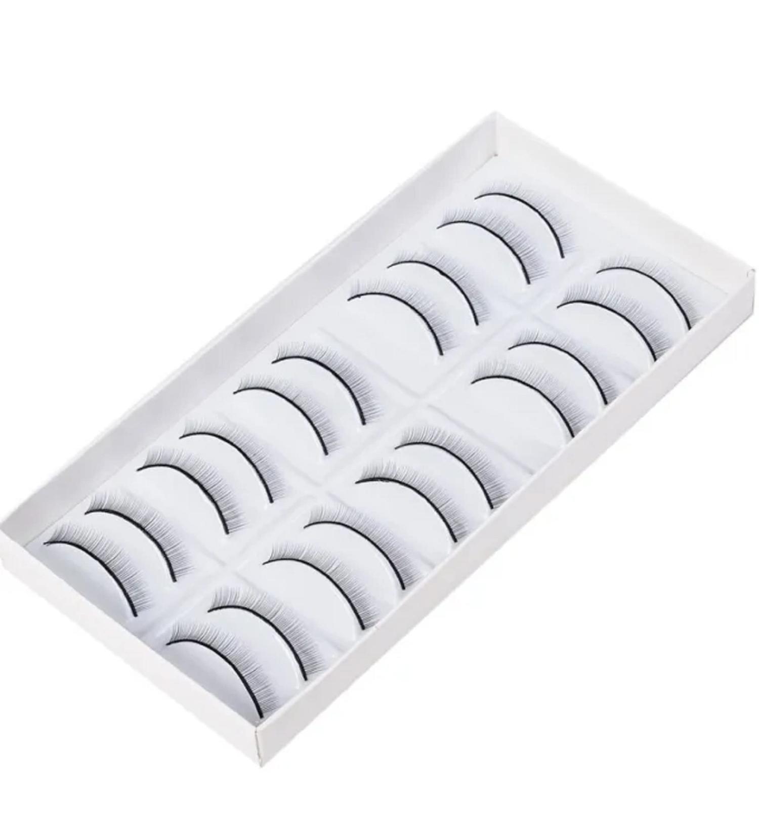 Aura Monaco Training Eyelashes - 20 Pieces (10 Pairs) for Eyelash Extensions Practice | Beginner-Friendly Training Tools - Buy Online on GoSupps.com