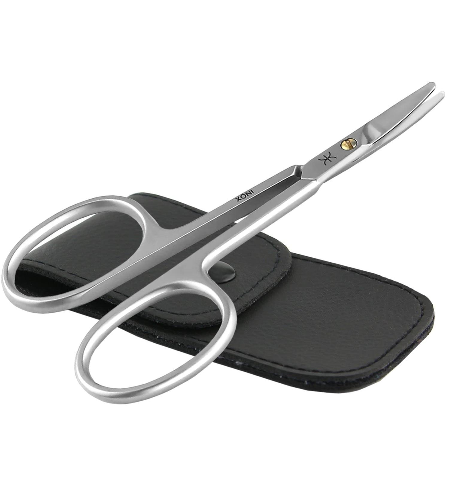 Rustproof Baby Nail Scissors with Rounded Ends (9 cm) - Safe & Stylish Case Included | International Shipping - Buy Online on GoSupps.com