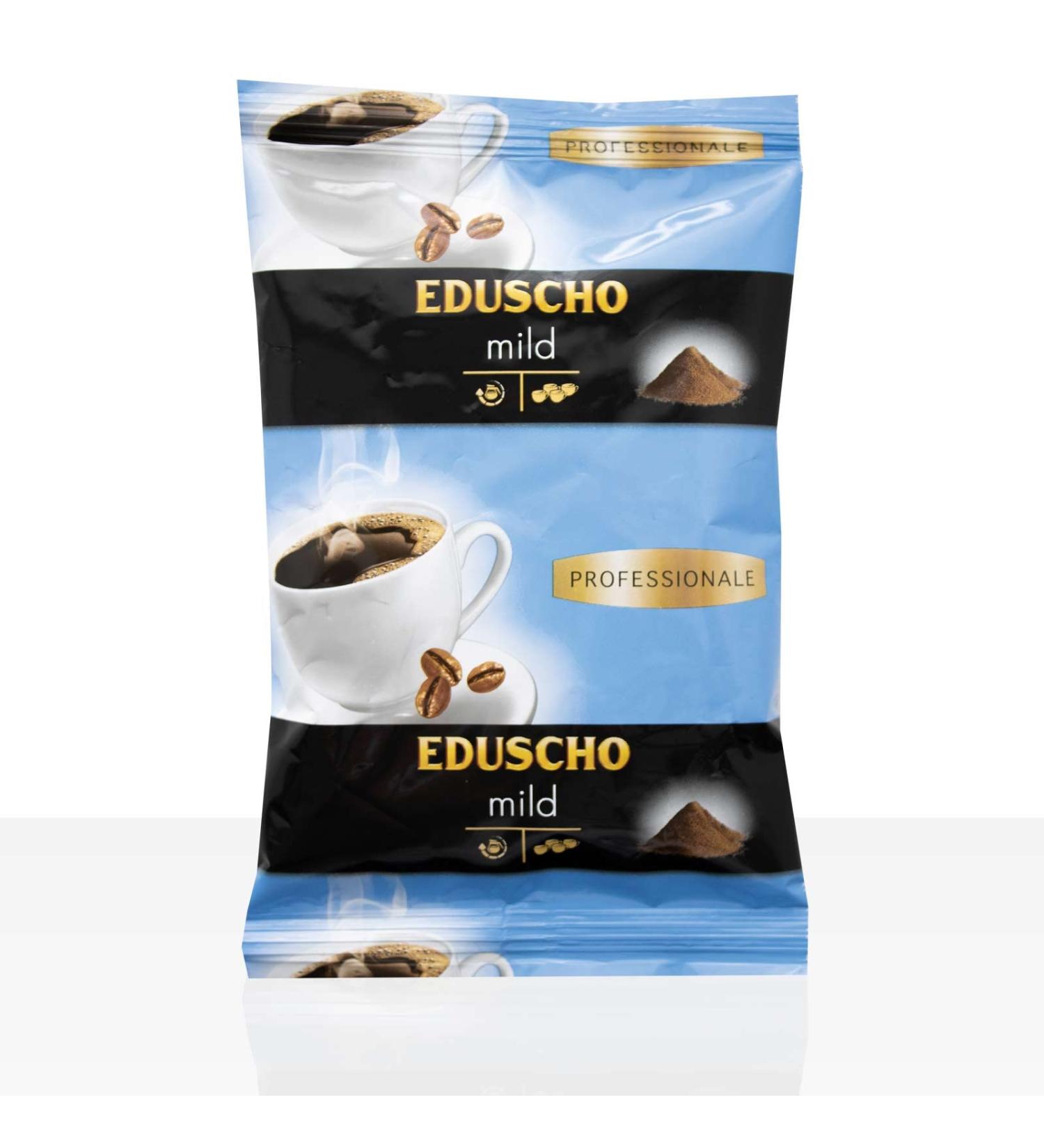 EDUSCHO Professional Coffee, Mild, Caffeine, Ground, 72 Bags of 70 g (5040 g)
