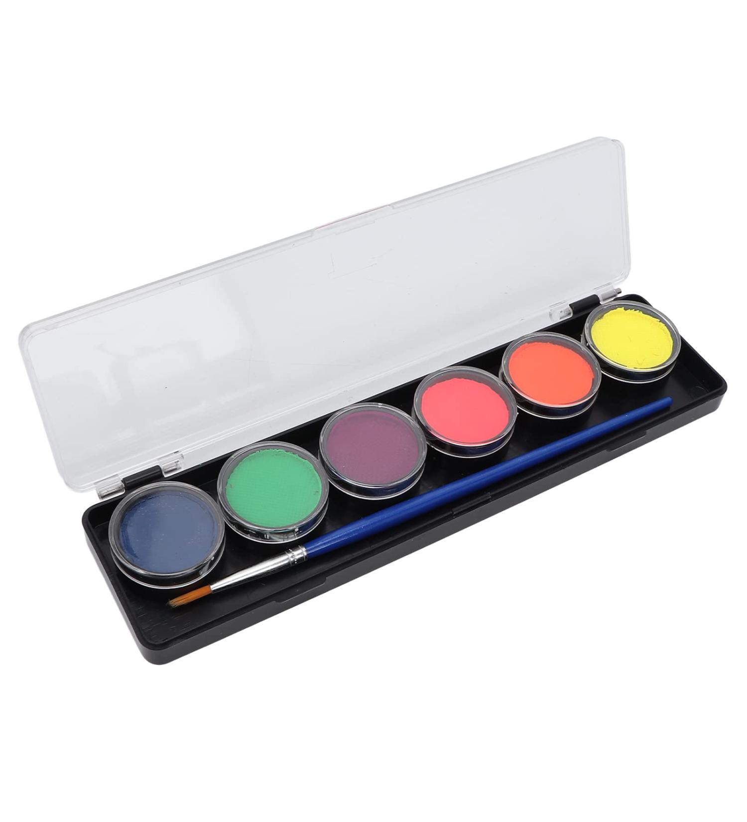 Buy 6-Color Body Painting Pigment Make-up Palette for Halloween | High Color Rendering International Shipping - Buy Online on GoSupps.com