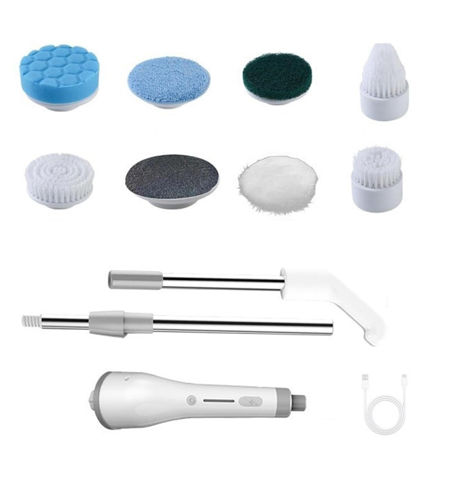 HIOPOIUYT Floor Cleansing Brush Bathroom Cleansing Brush Long Handle Cleansing Brush Bathroom Scrubbers Wall Cleansing Brush - Buy Online on GoSupps.com