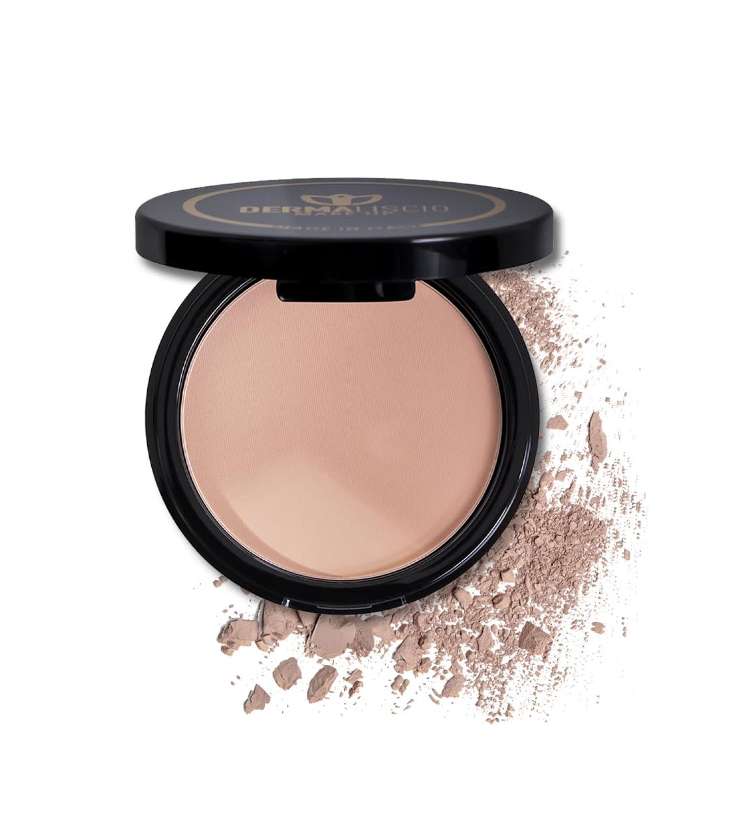 Buy Dermaliscio Soft Touch Pressed Powder CP02 - Smooth Finish & Full Coverage for Natural Matte Look | International Shipping Available - Buy Online on GoSupps.com