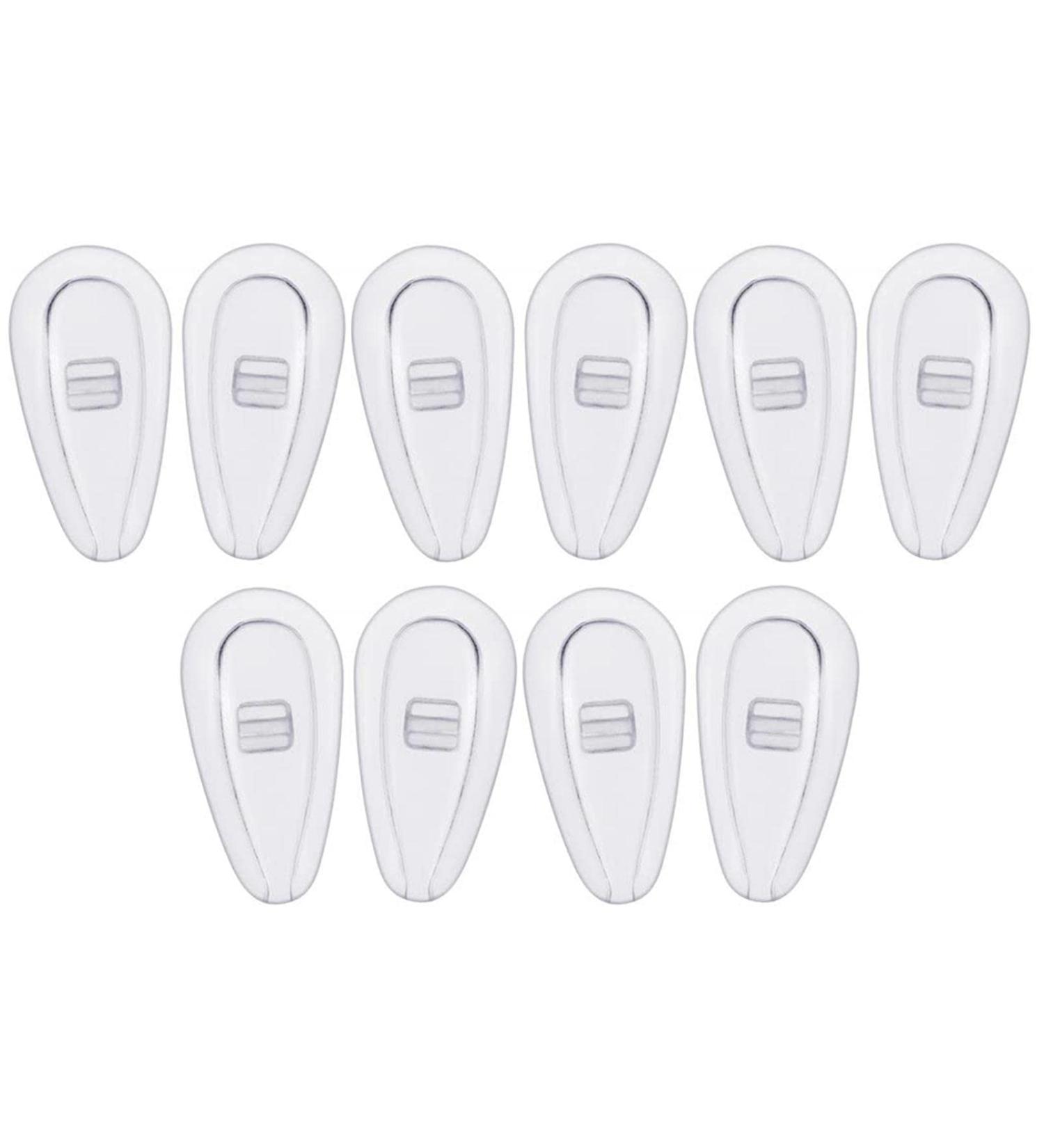 Halatua Silicone Nose Pads for Glasses - 5 Pairs Anti-Slip Replacement Soft Pads for Comfort & Support - Buy Online on GoSupps.com