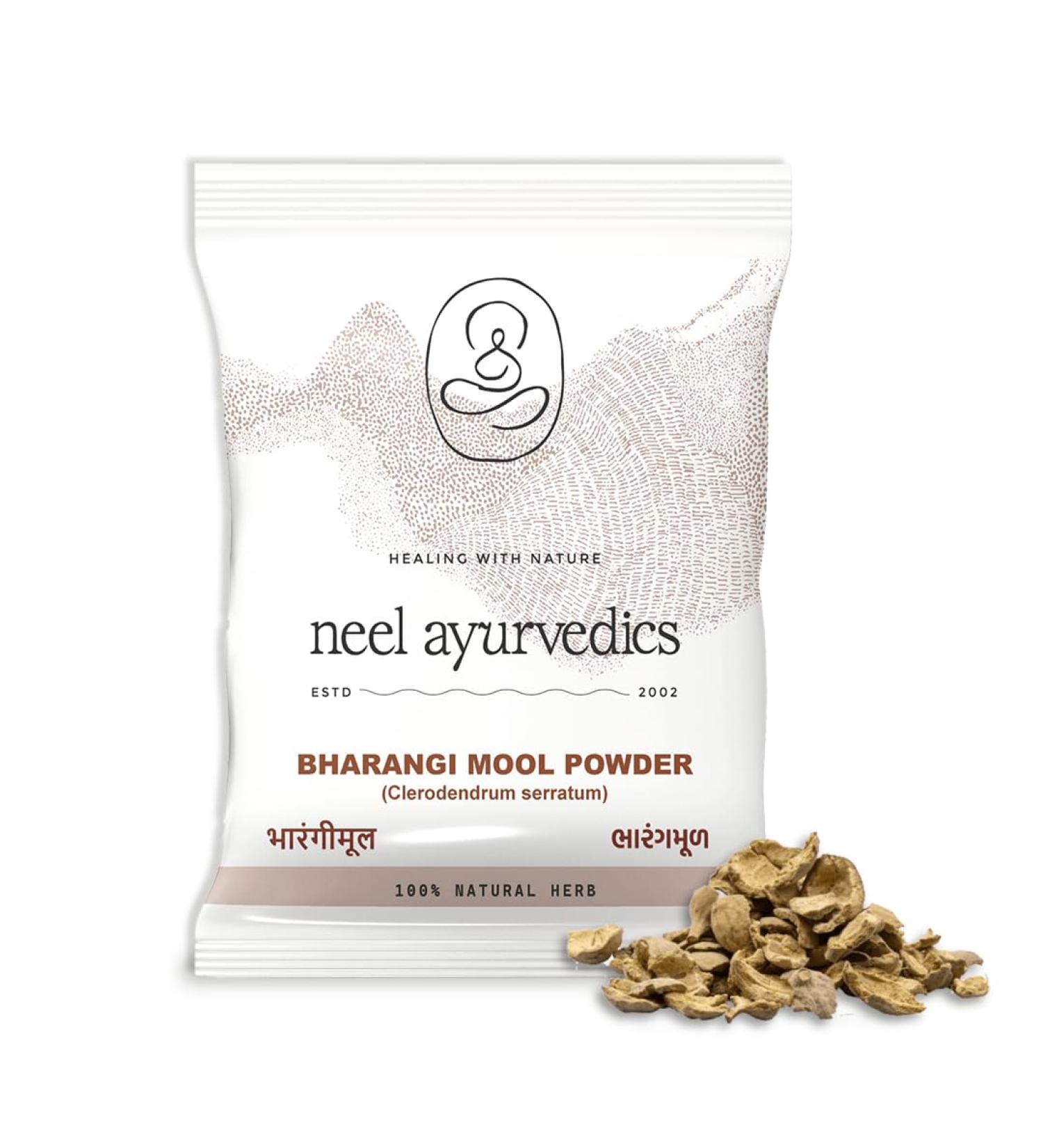 Neel Ayurvedics Bharangi Mool Powder 300 GM - Buy Online on GoSupps.com