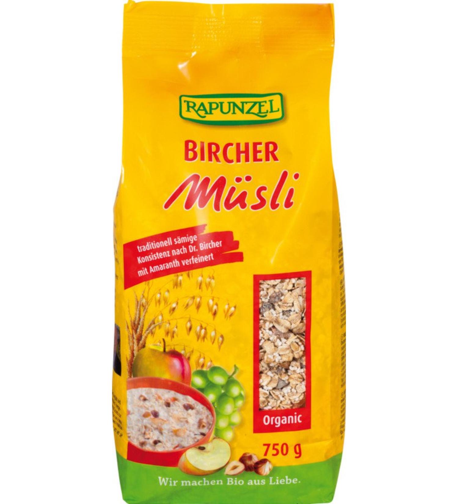 Rapunzel Rapunzel Organic Bircher Muesli 750g