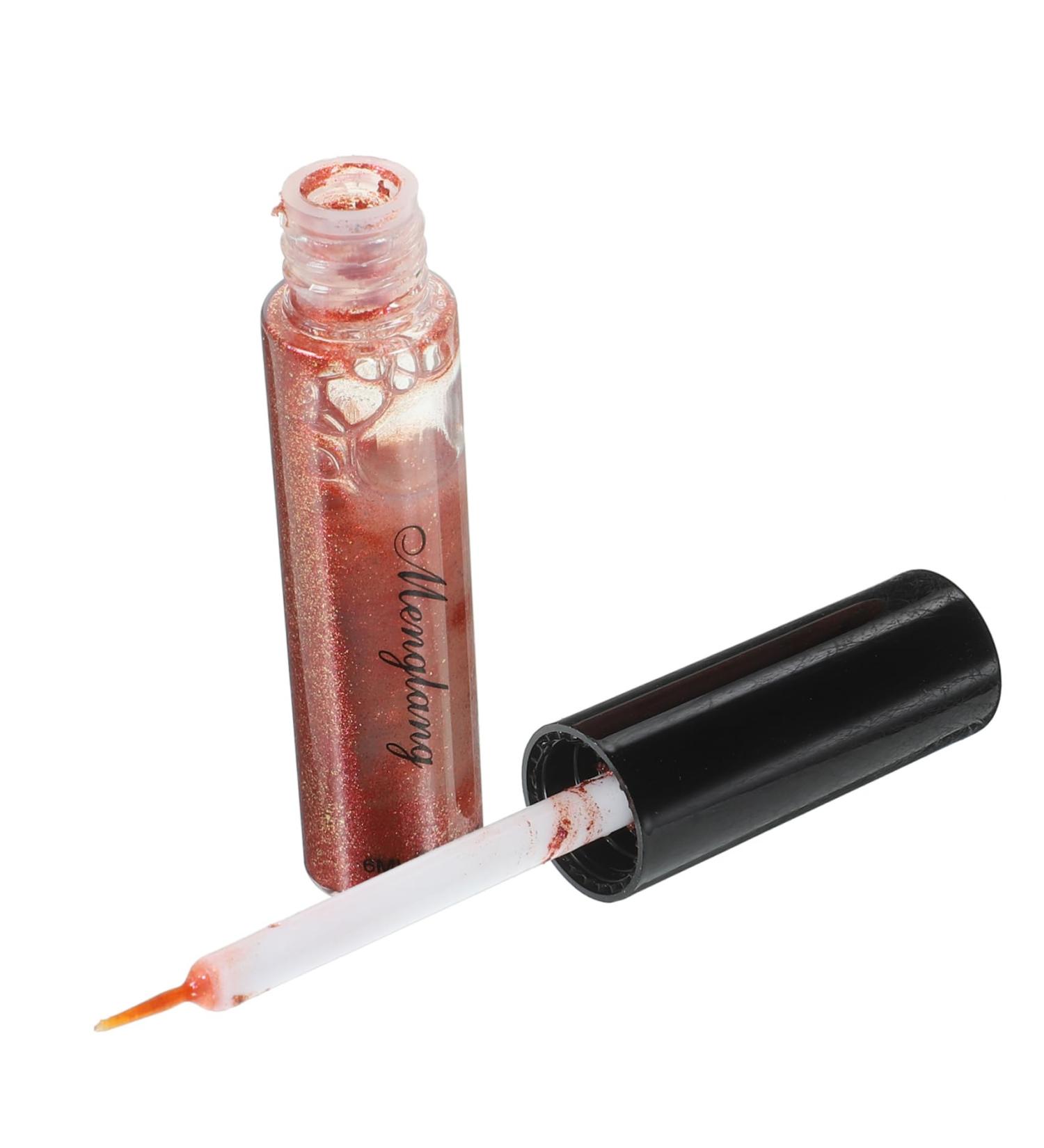 DRESSOOS 2pcs Glitter Eyeliner Makeup Liner Eyeliner Liquid Eyeliner Liner Brown - Buy Online on GoSupps.com