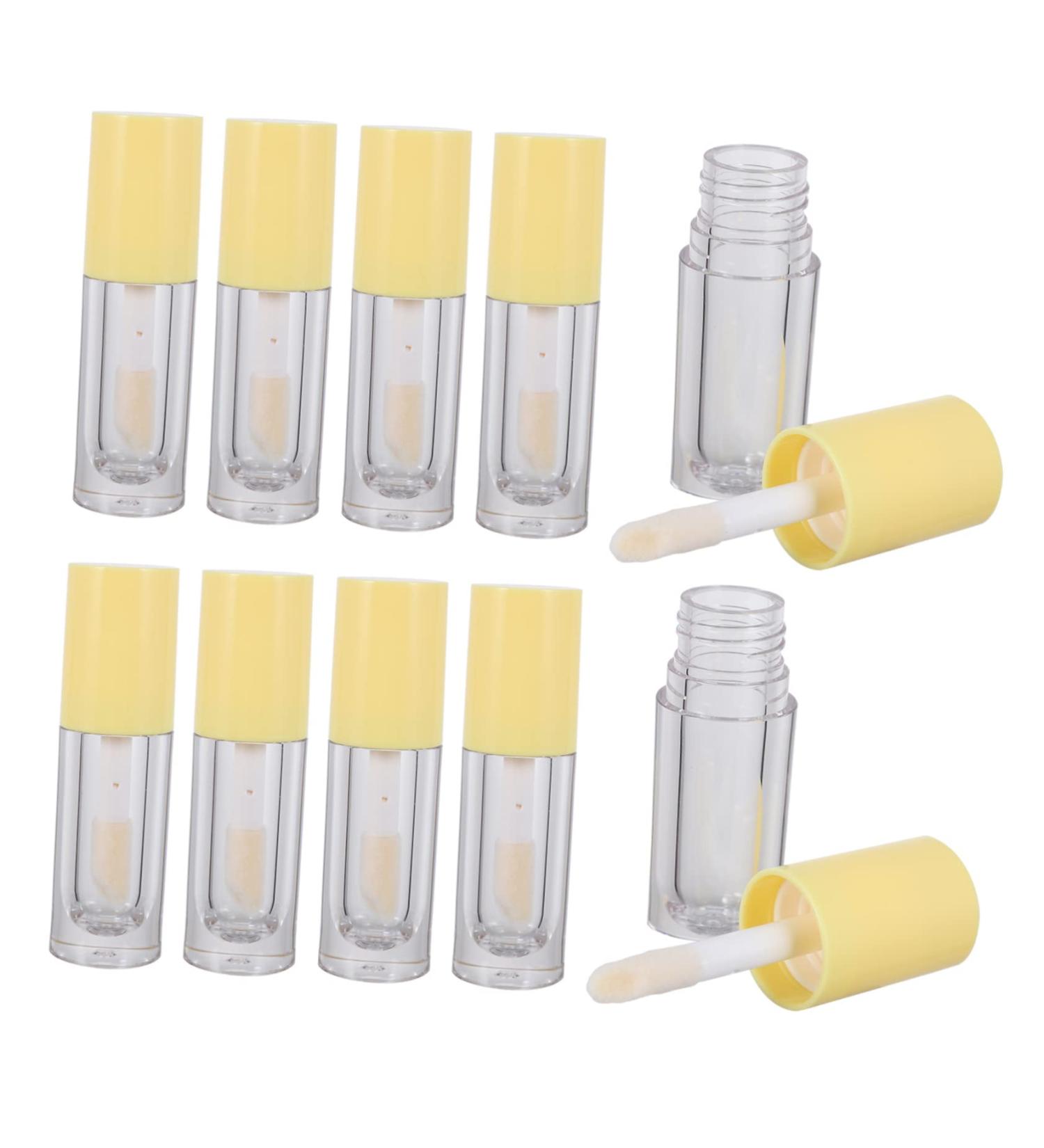  MERRYHAPY MERRYHAPY 10-Pack of 6ml Lip Gloss Tubes for Travel Plastic Lipstick Bottles with Brush Easy Refill Liquid Blush - Buy Online on GoSupps.com