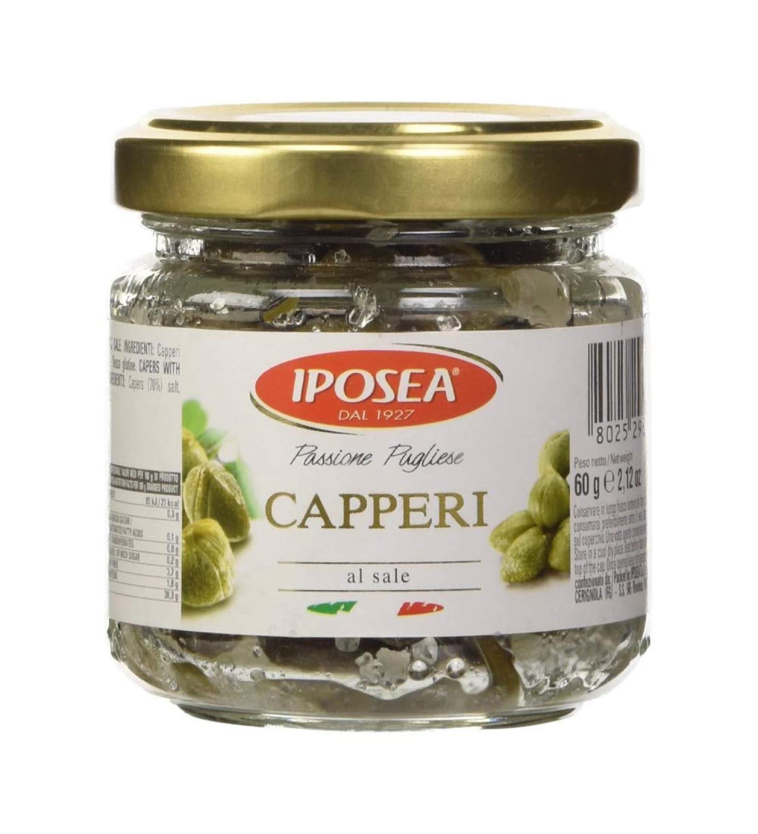 Iposea Capers in Salt 60 gr