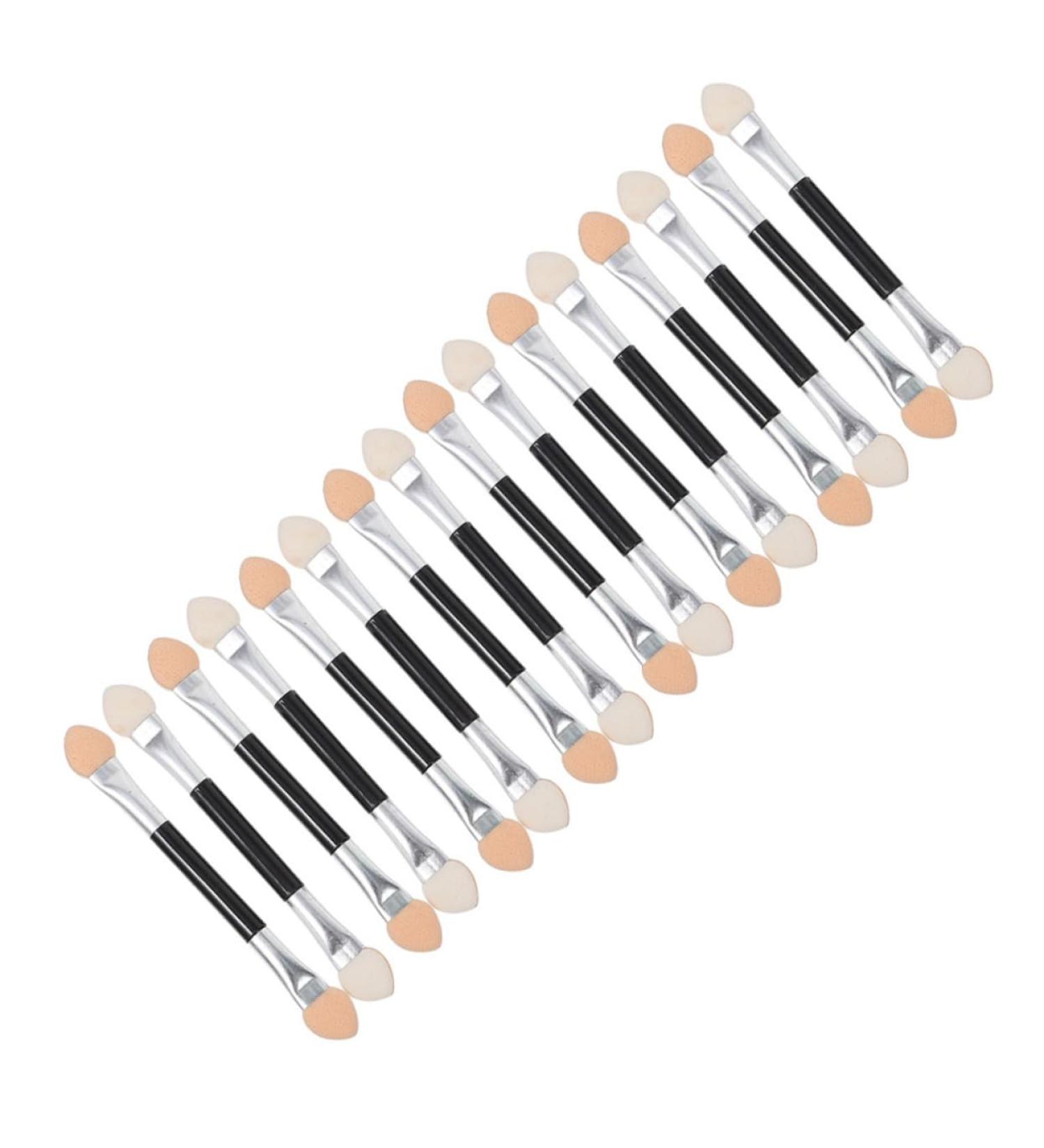 DOITOOL 30pcs Eye Shadow Stick Sponge Mini Makeup Double Eyeshadow Makeup Sticks Mirror Woman - Buy Online on GoSupps.com