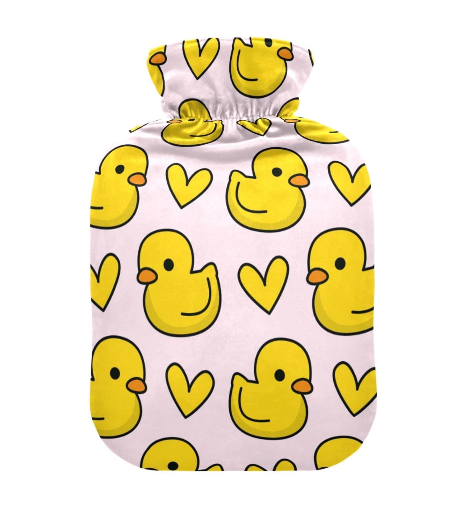 Shop Cute Animal Duck Hot Water Bottle - 2L Pain Relief & Comfort for Sore Muscles & Arthritis | International Shipping - Buy Online on GoSupps.com