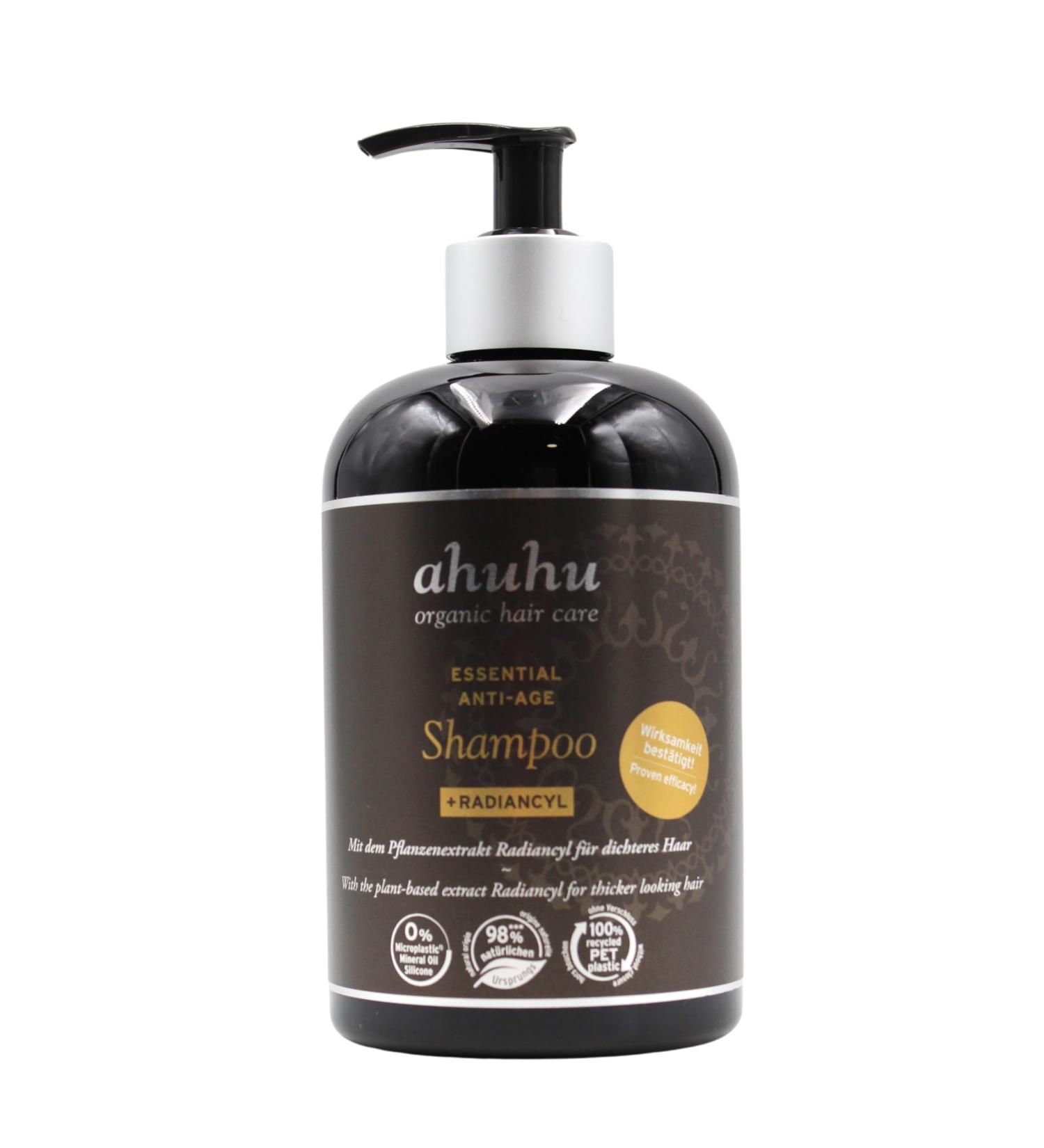 ahuhu ahuhu Essential Anti-Aging Shampoo with Radiancyl 500ml