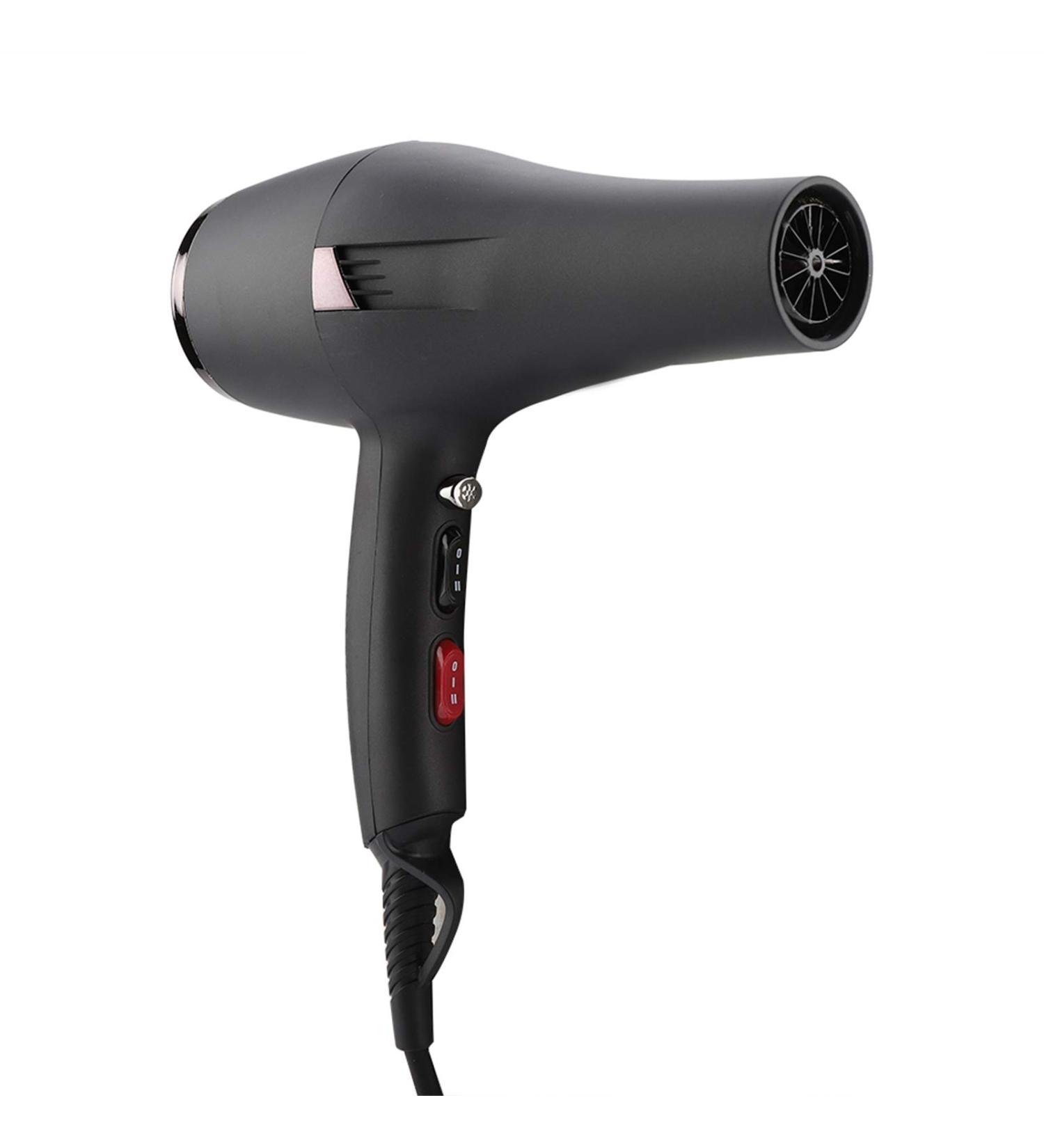 Professional 2000W Hair Dryer Blower for Hair Styling with 2 Nozzle (US Plug 110V) - Buy Online on GoSupps.com