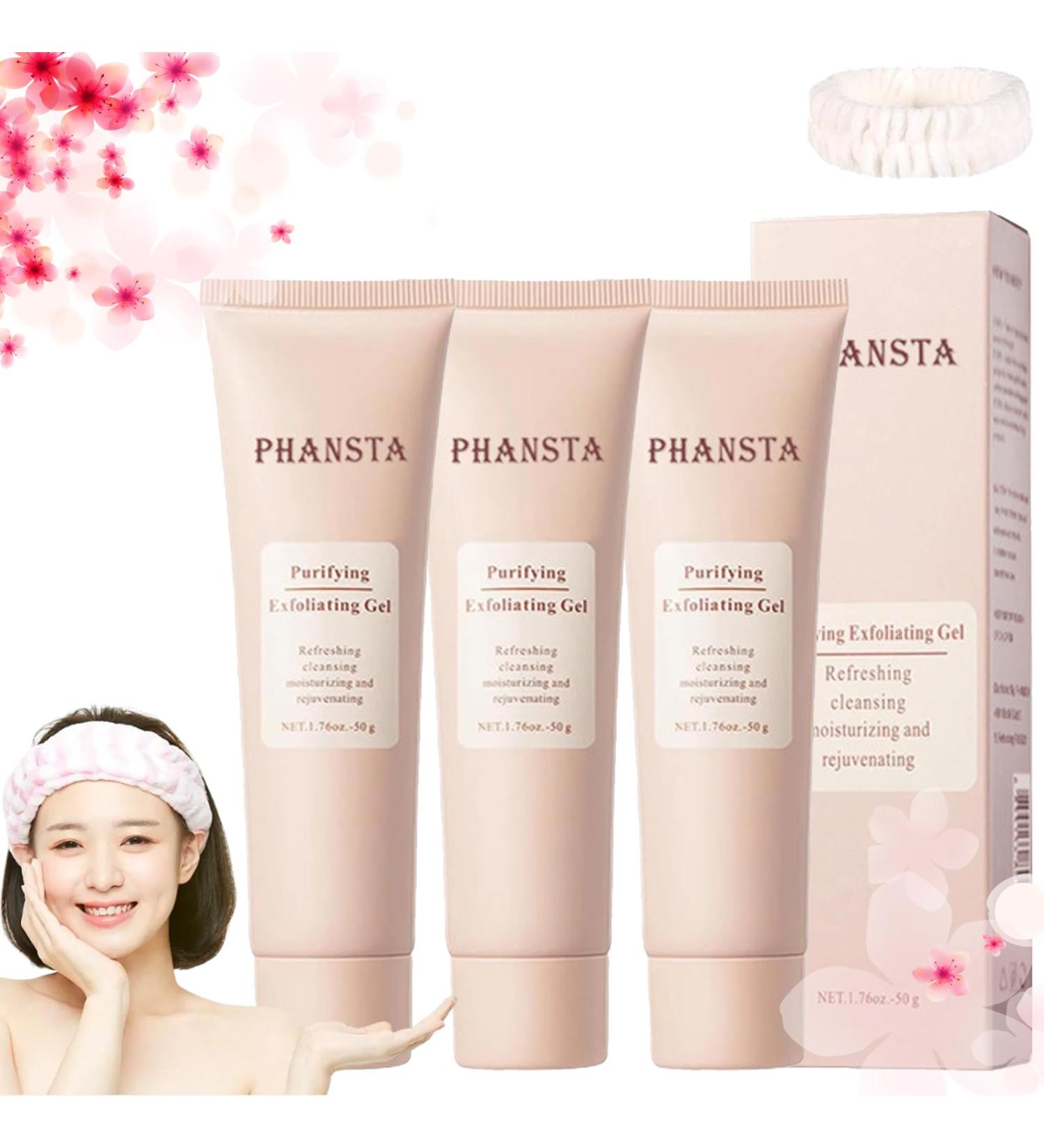 Purifying Exfoliating Gel Exfoliating Gel Facial Exfoliator Cleanser Purifying Cream Exfoliating Face Scrub Exfoliating Gel Scrub for Face Exfoliating Scrub Gel (3pcs) - Buy Online on GoSupps.com