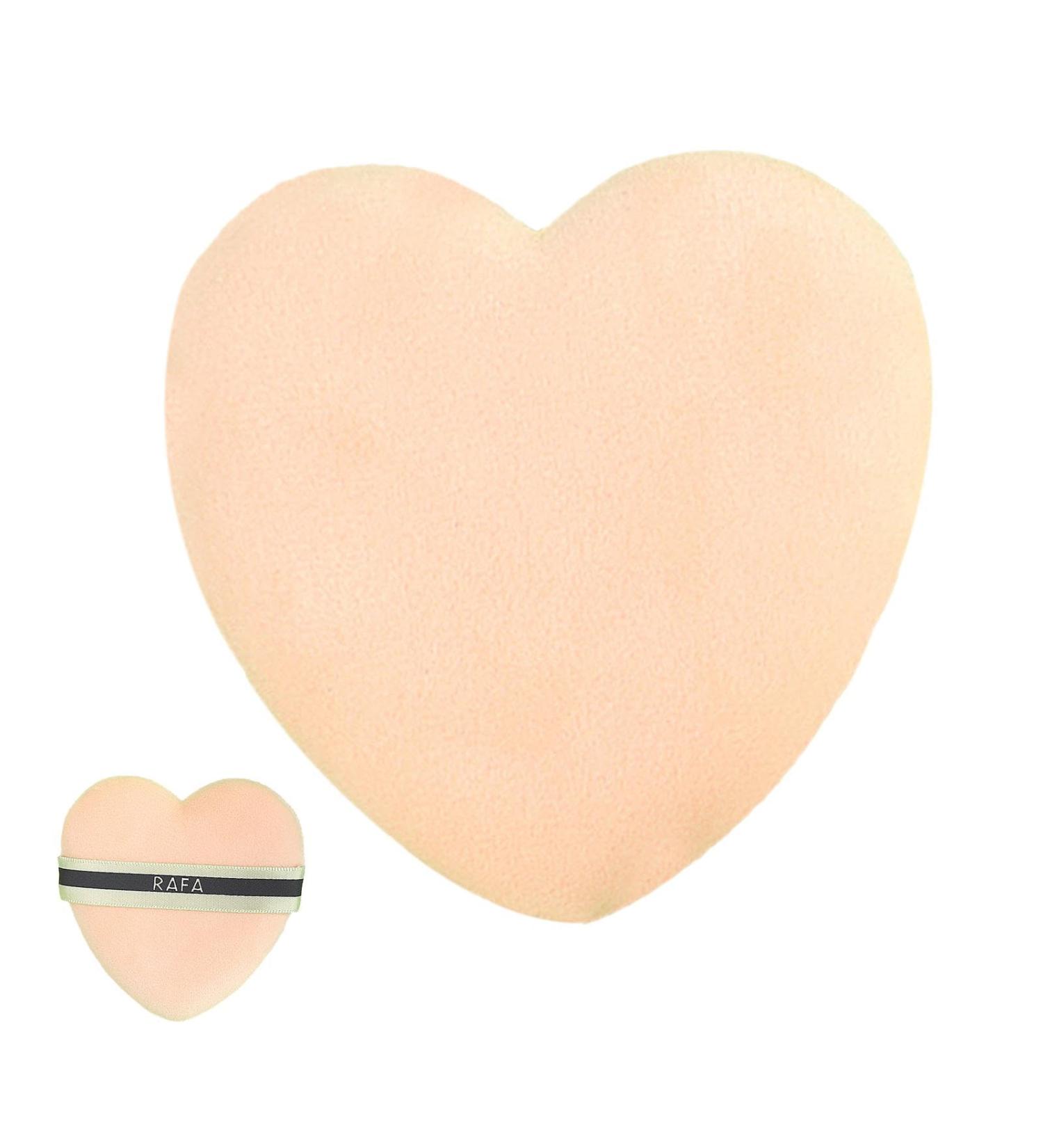 Powder Puff for Face Powder - Heart Shaped Make up Sponges Puff Face Makeup Tools Velour Powder Puff Reusable Setting Powder Puff for Setting Contouring Under Eyes - Buy Online on GoSupps.com