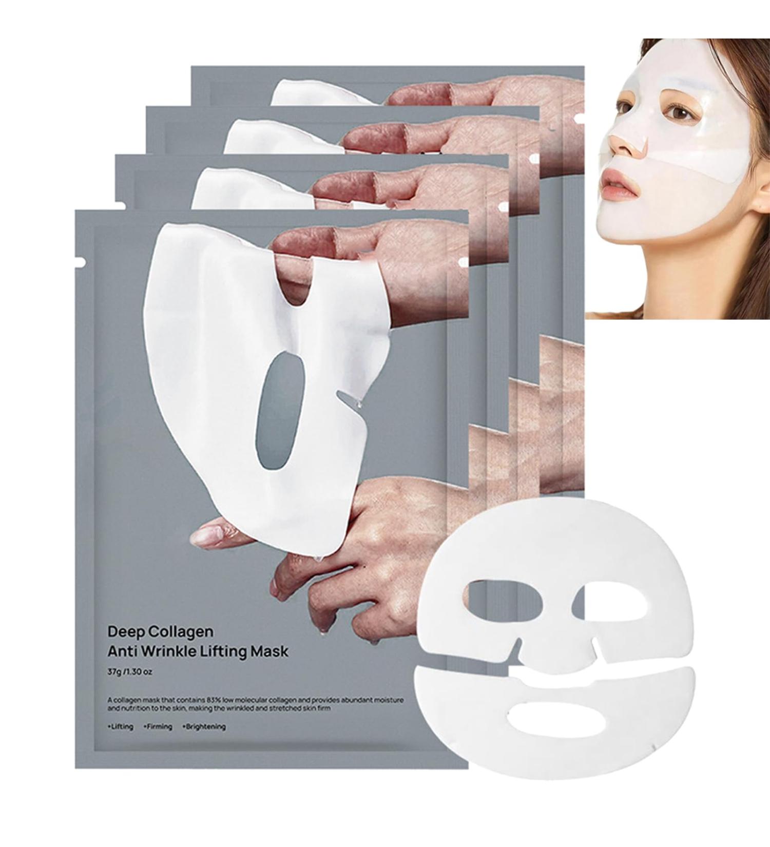 Deep Collagen Anti-Wrinkle Lifting Mask | Hydrating & Firming Overnight Hydrogel | Bio-Collagen Face Mask | 2 160 000ppb | Korean Skin Care - Buy Online on GoSupps.com