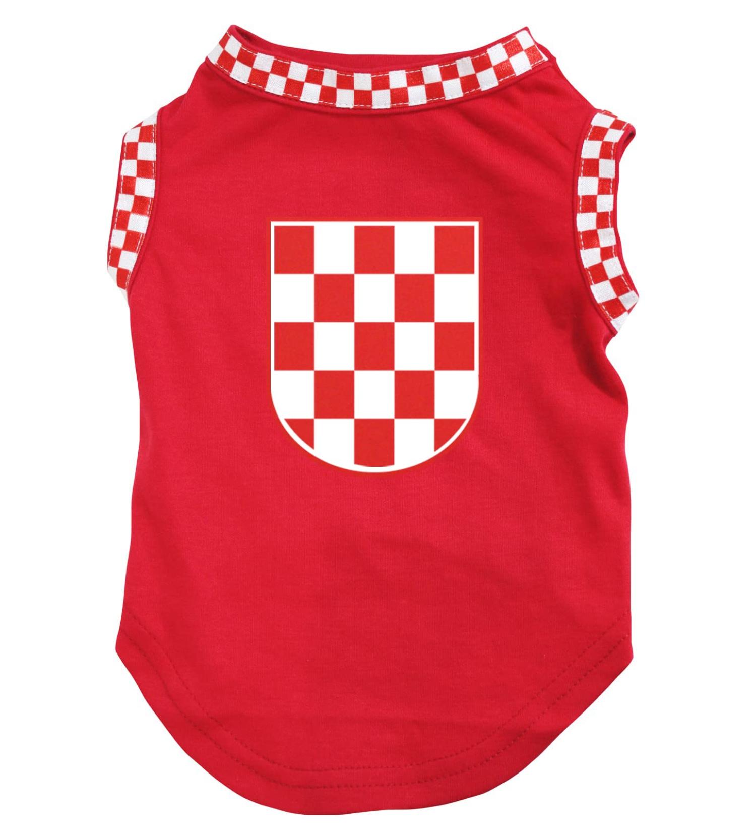 Buy Petitebella Dog Shirt with Croatia Flag | Red Medium Dog Apparel & Accessories - Buy Online on GoSupps.com
