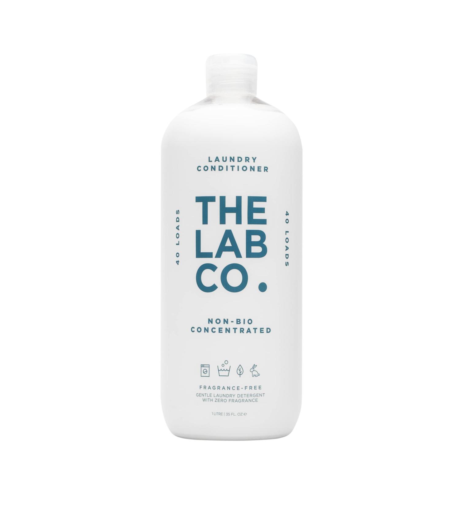 The Lab Co. Everyday Laundry Conditioner Fragrance Free 1 litre Fabric Softener for 40 loads Unscented Non-Bio Sensitive Fragrance Free 1 l (Pack of 1) - Buy Online on GoSupps.com