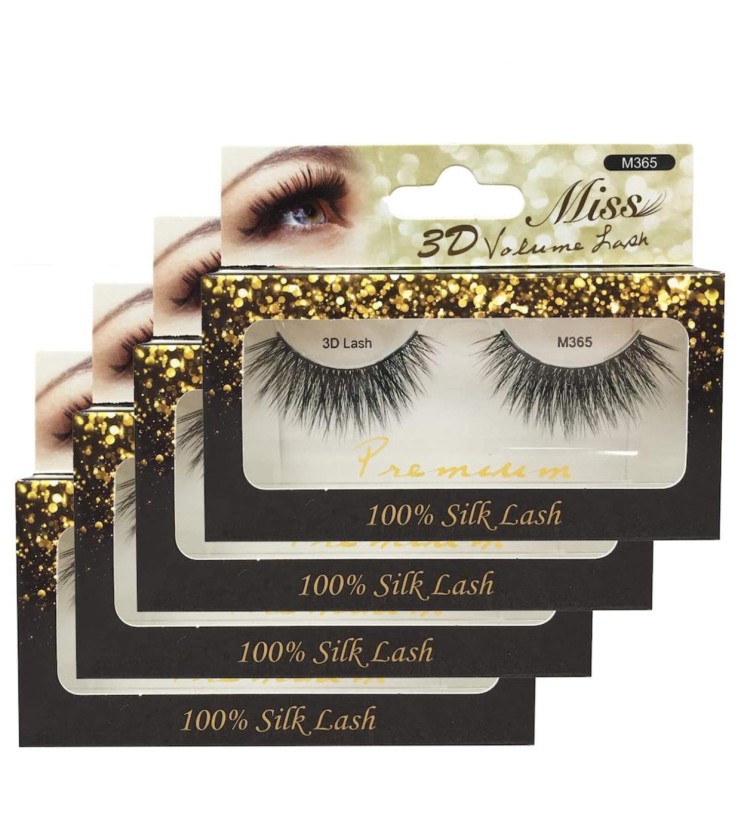 4 Pairs Miss Lash 100% Handmade Tapered 3D Volume Lashes M365 - International Shipping Available - Buy Online on GoSupps.com