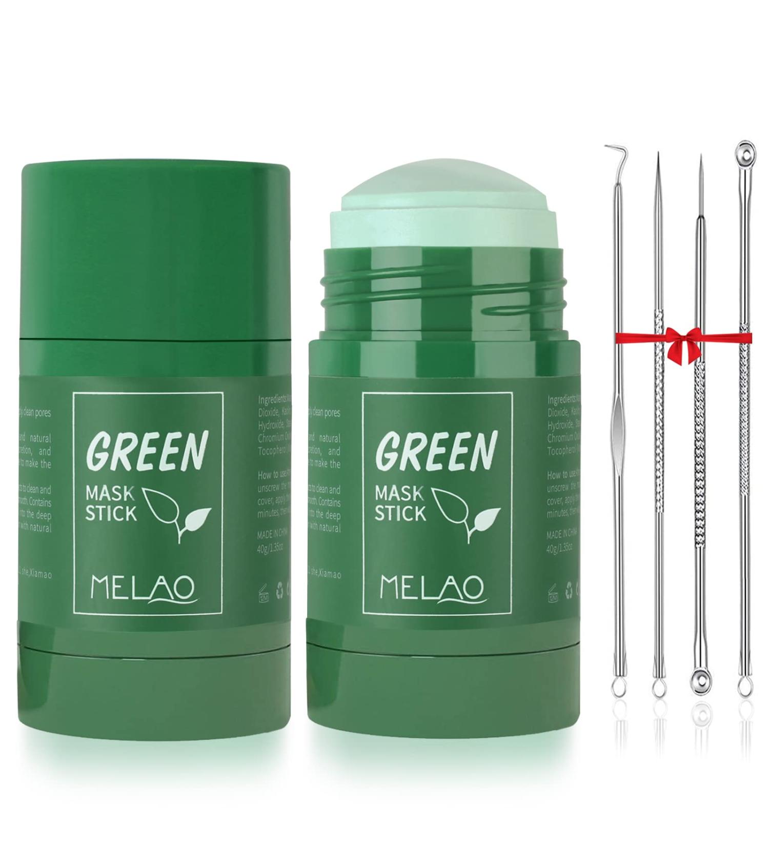 Shop Stucco Green Tea Mask Stick - Oil Control Acne Clearing & Blackhead Remover - Buy Online on GoSupps.com