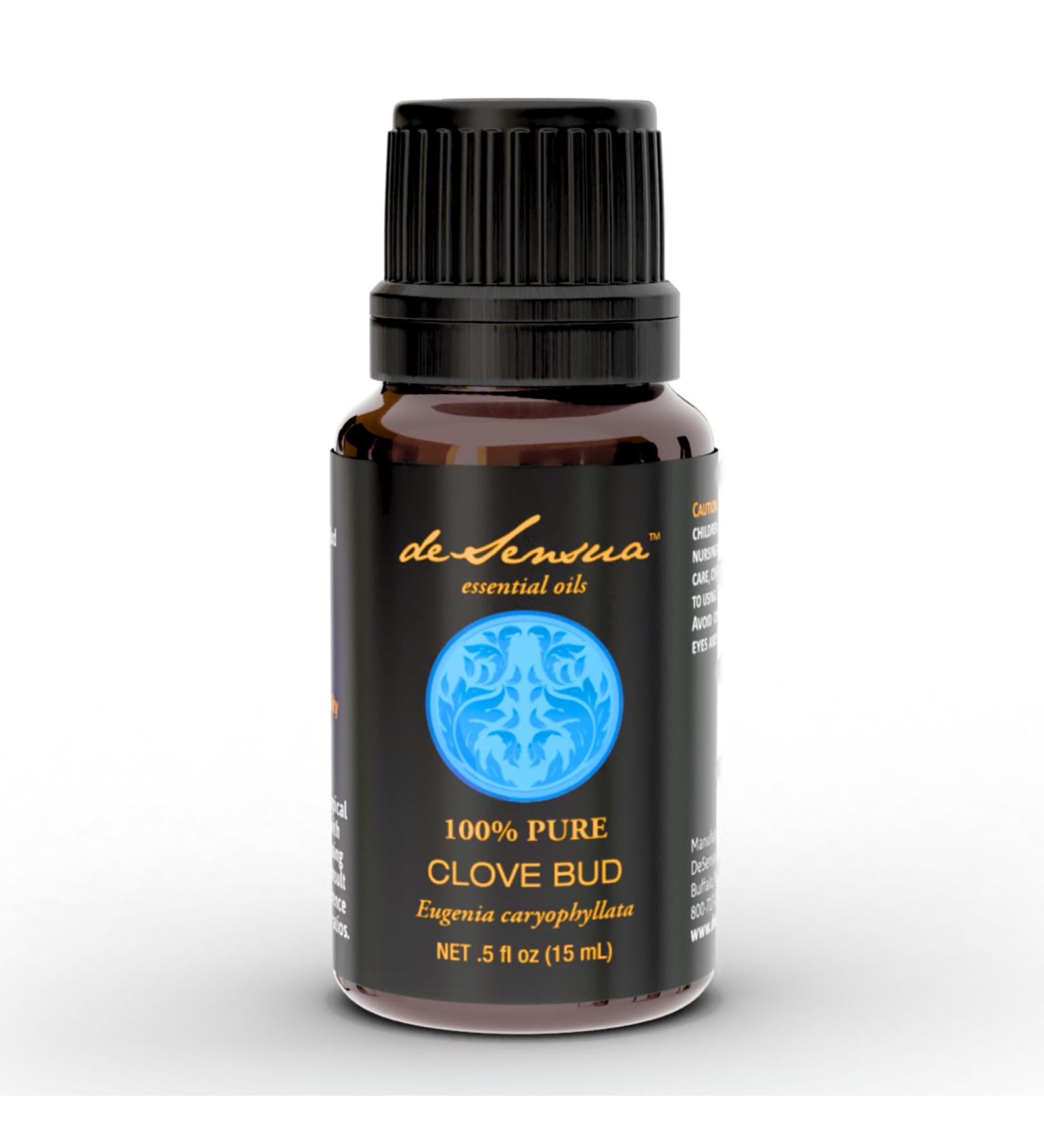Clove Bud Essential Oil 100% Pure - for Professional Aromatherapists (for Home Use See Warnings) 15 mL - Buy Online on GoSupps.com