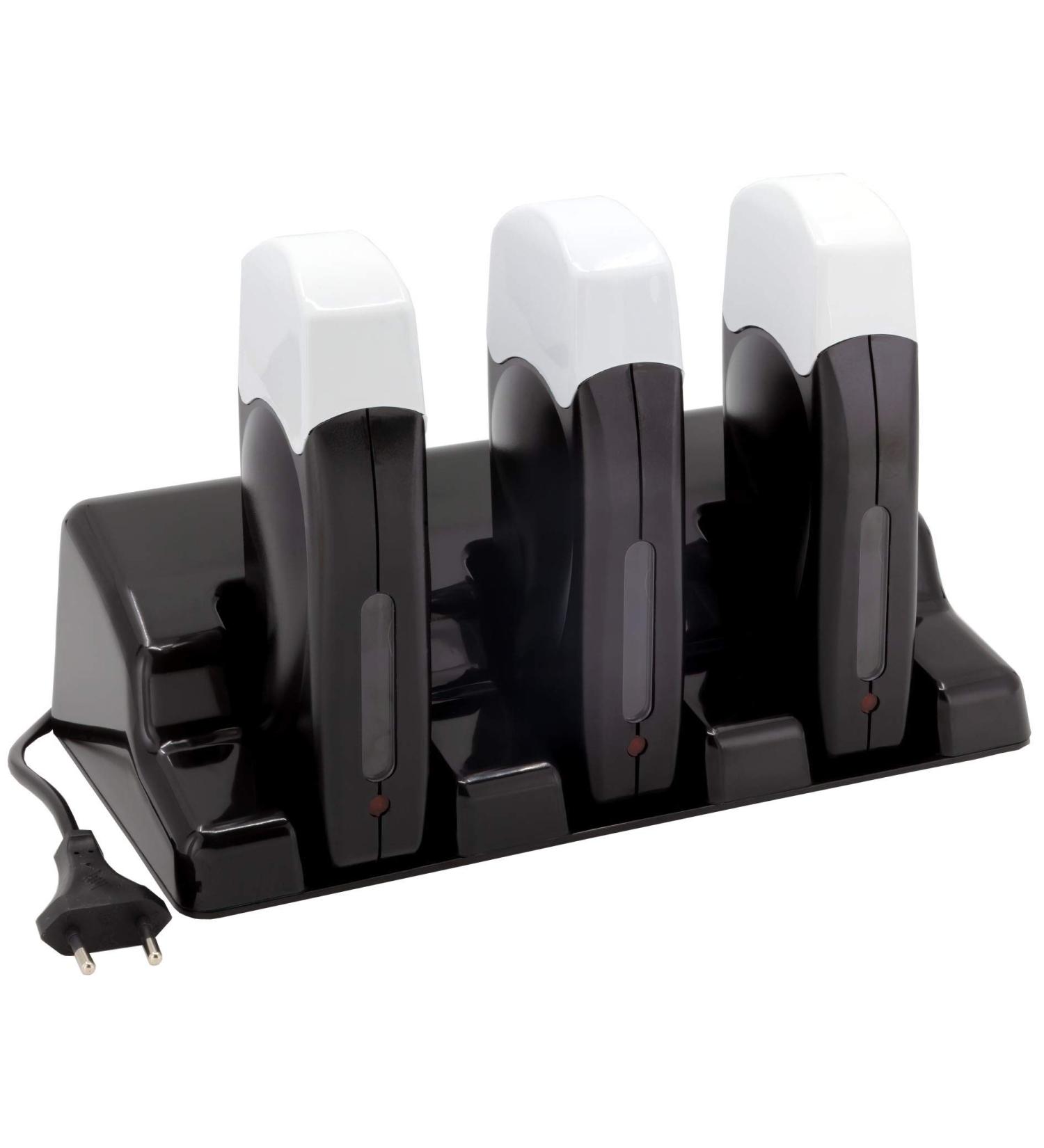 Epilwax 3 Wax Warmer for 100ml Roll-Ons - Black Style Series | Wax Melting Device for Refill Cartridges - International Shipping Available - Buy Online on GoSupps.com