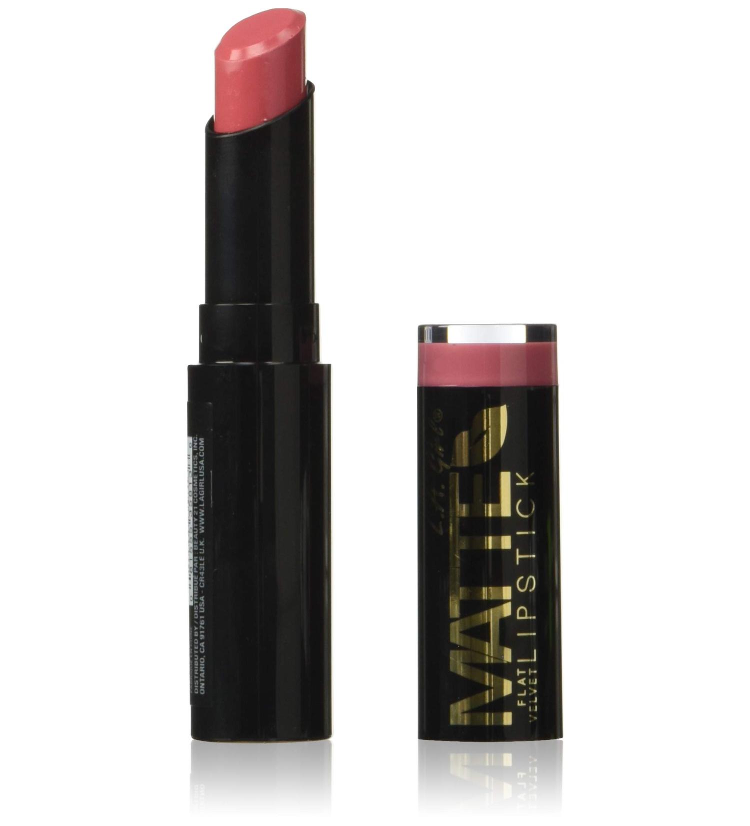 L.A. Girl Hush Matte Flat Velvet Lipstick - 0.10 oz Perfect Shade for All Skin Types - Buy Online on GoSupps.com