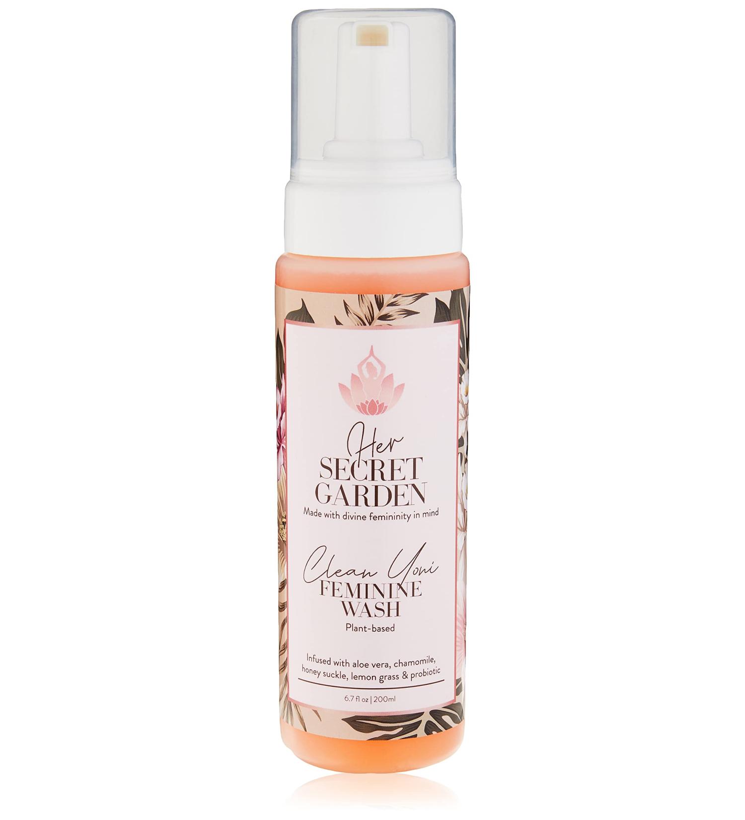 Her Secret Garden Feminine Wash - Gentle Cleansing, Odor Elimination, Promotes Healthy pH 6oz - Buy Online on GoSupps.com