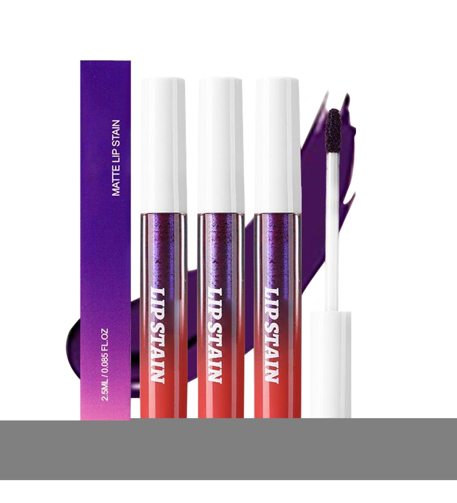 JIEBWCHA Matte lip color for women pack of 3 matte tattoo effect waterrepellent durable makeup for women for wedding party - Buy Online on GoSupps.com
