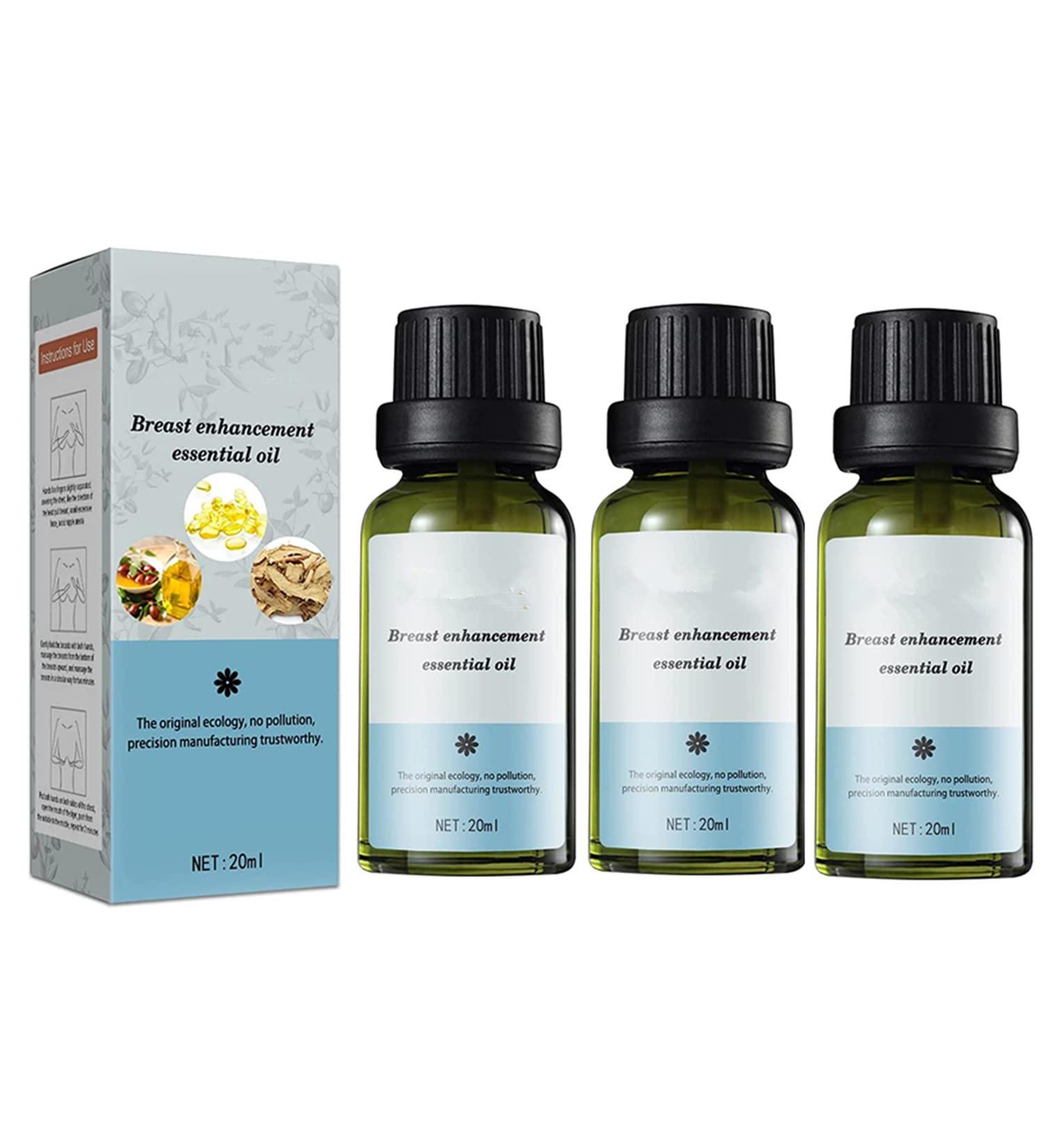 Herbal Bust Up Essential Oil - Natural Breast Plumping & Firming Serum (3PCs) for Enhanced Volume & Lift - Buy Online on GoSupps.com