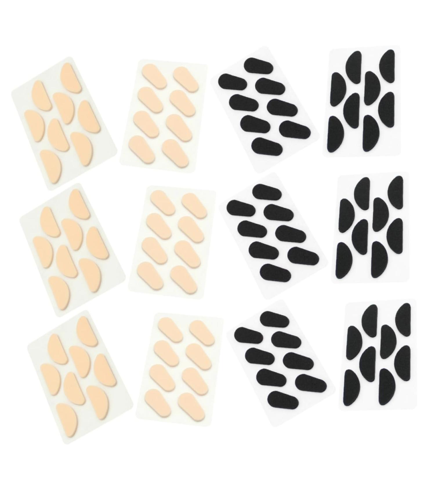 Iwowhero Slip-Resistant Nasal Pads - 40 Leaves Silicone Cushion for Glasses | Self-Adhesive Nose Support for Maximum Comfort - Buy Online on GoSupps.com