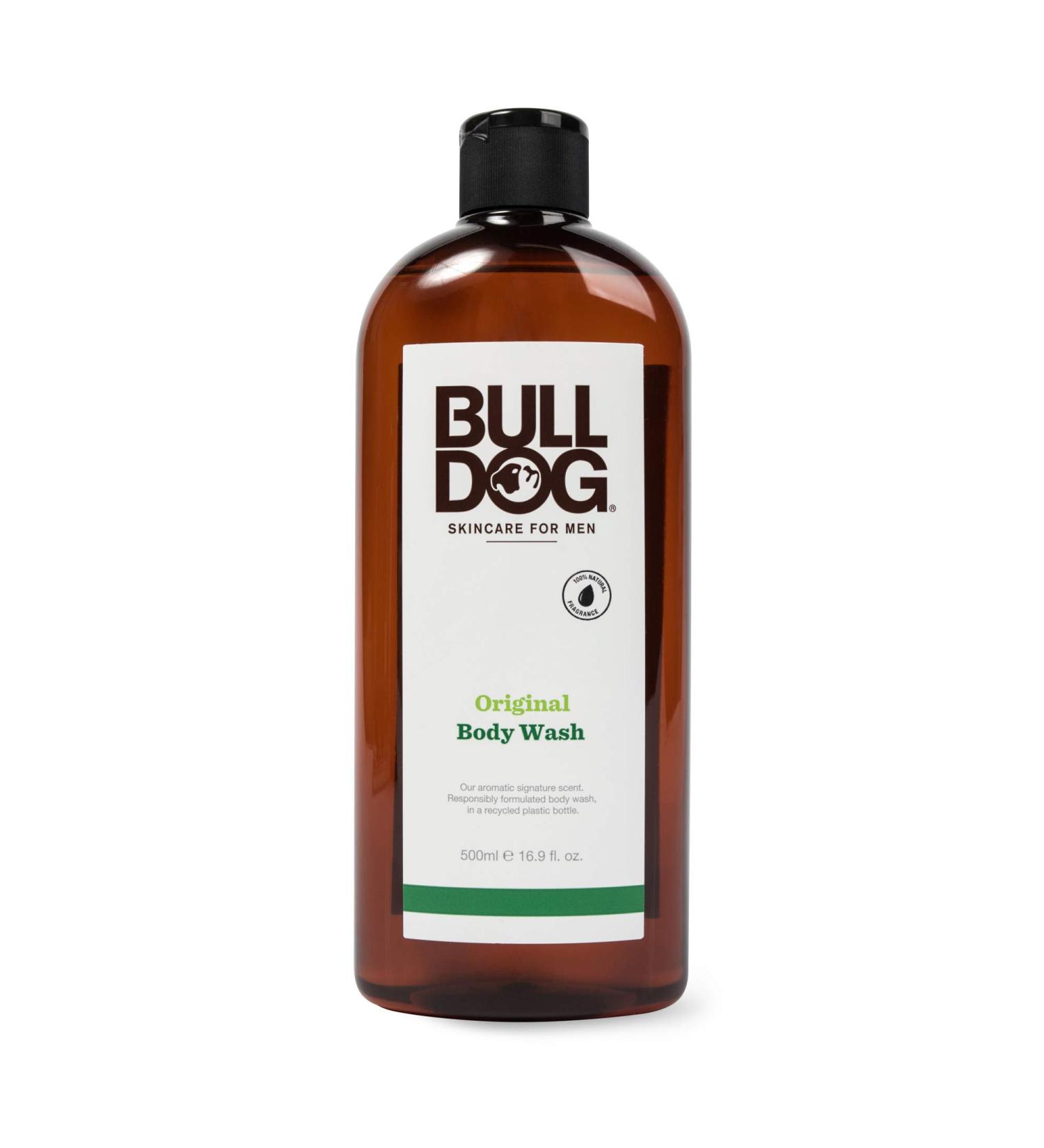 Bulldog Men's Body Wash Original 16.9 fl oz - Refreshing Skincare for Men - Buy Online on GoSupps.com