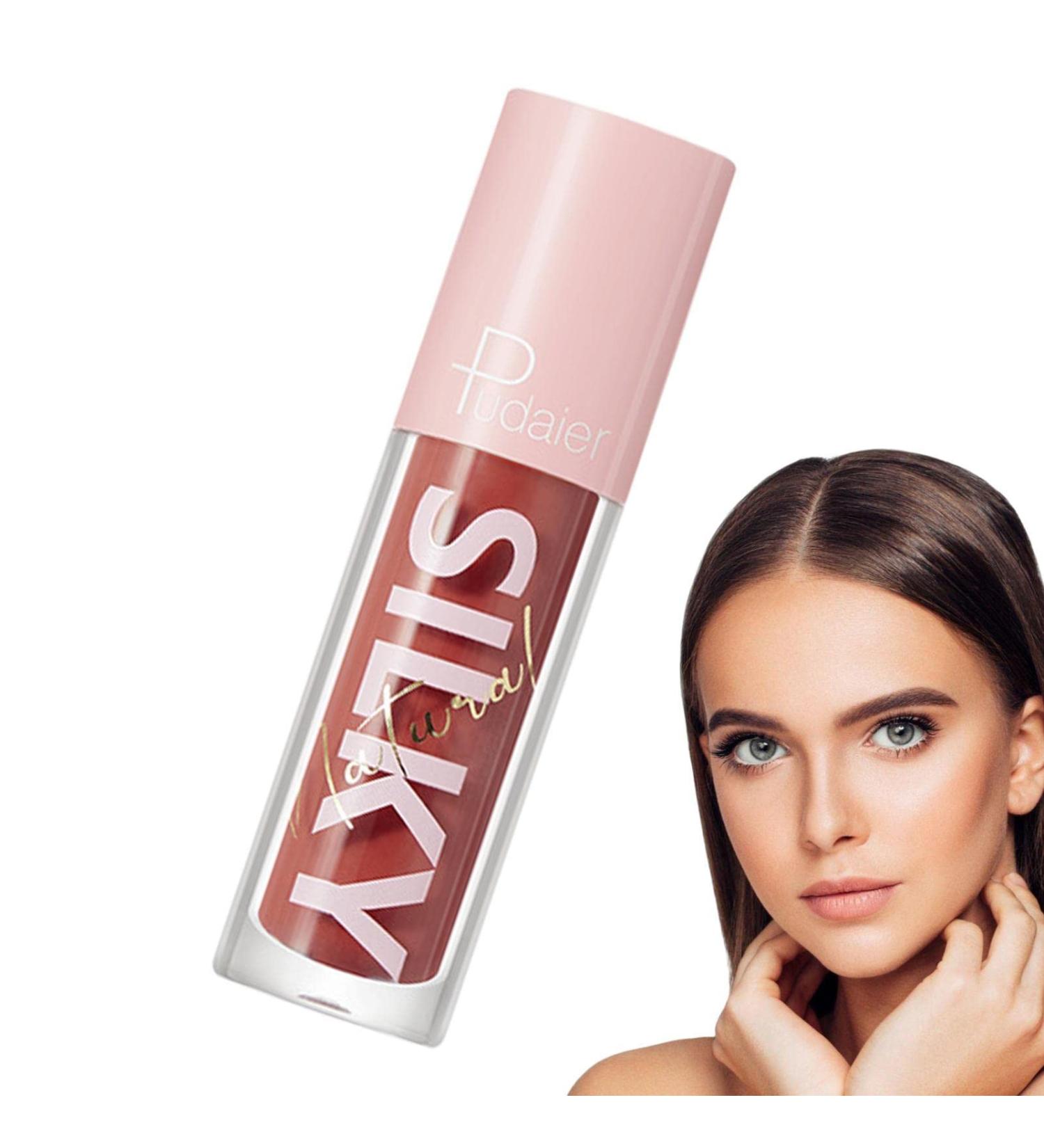 Lip Oil | Women's Moisturizing Lip Oil Mirror Water Non-Stick - Non-Stick Lip Oil for Dry Lips Moisturizing Lip Care Cosmetics for Girls Okuyan - Buy Online on GoSupps.com