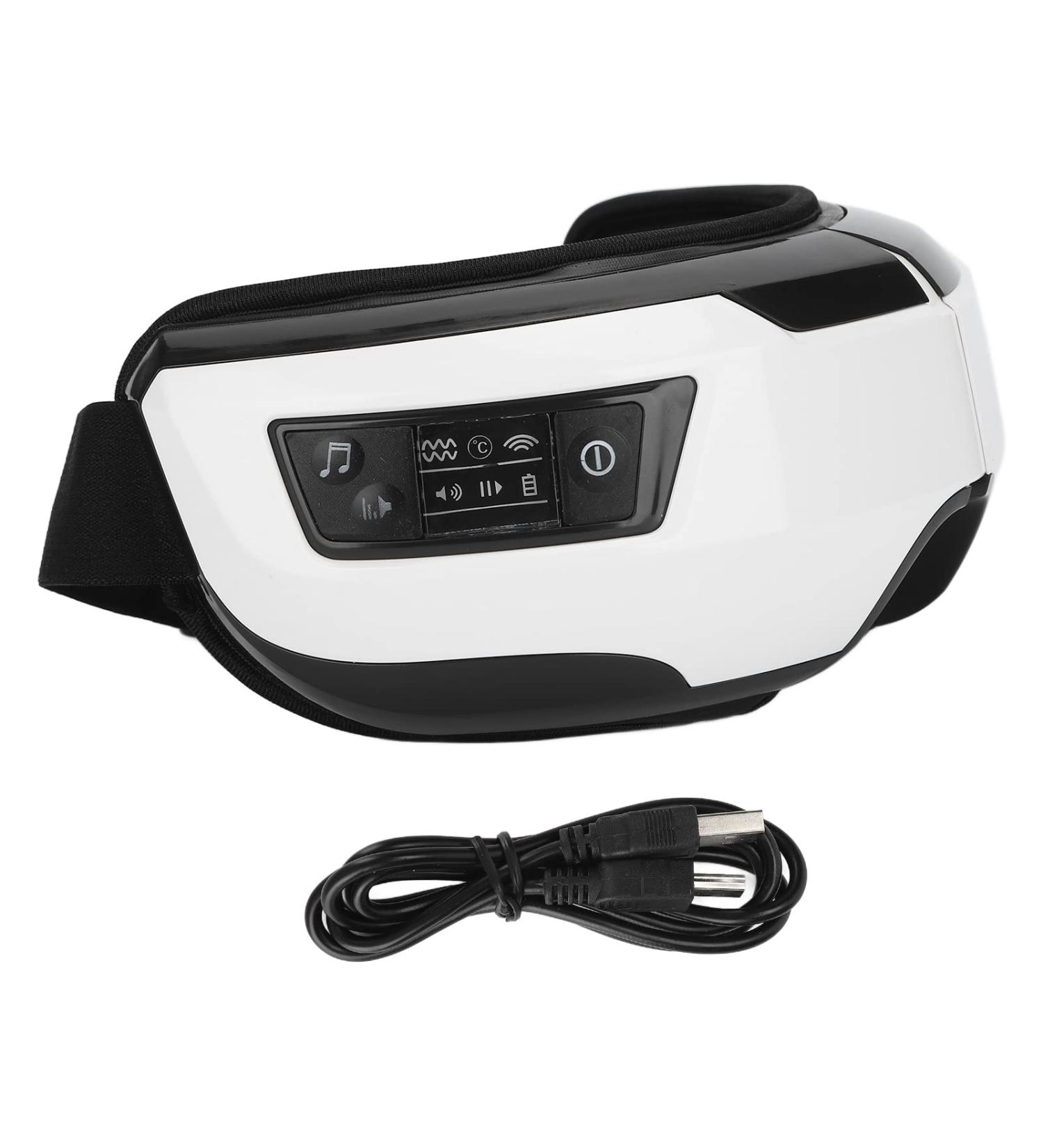 Intelligent Bluetooth Eye Massage Device - Wireless Music Therapy Massager for Stress Relief & Dry Eyes - Buy Online on GoSupps.com