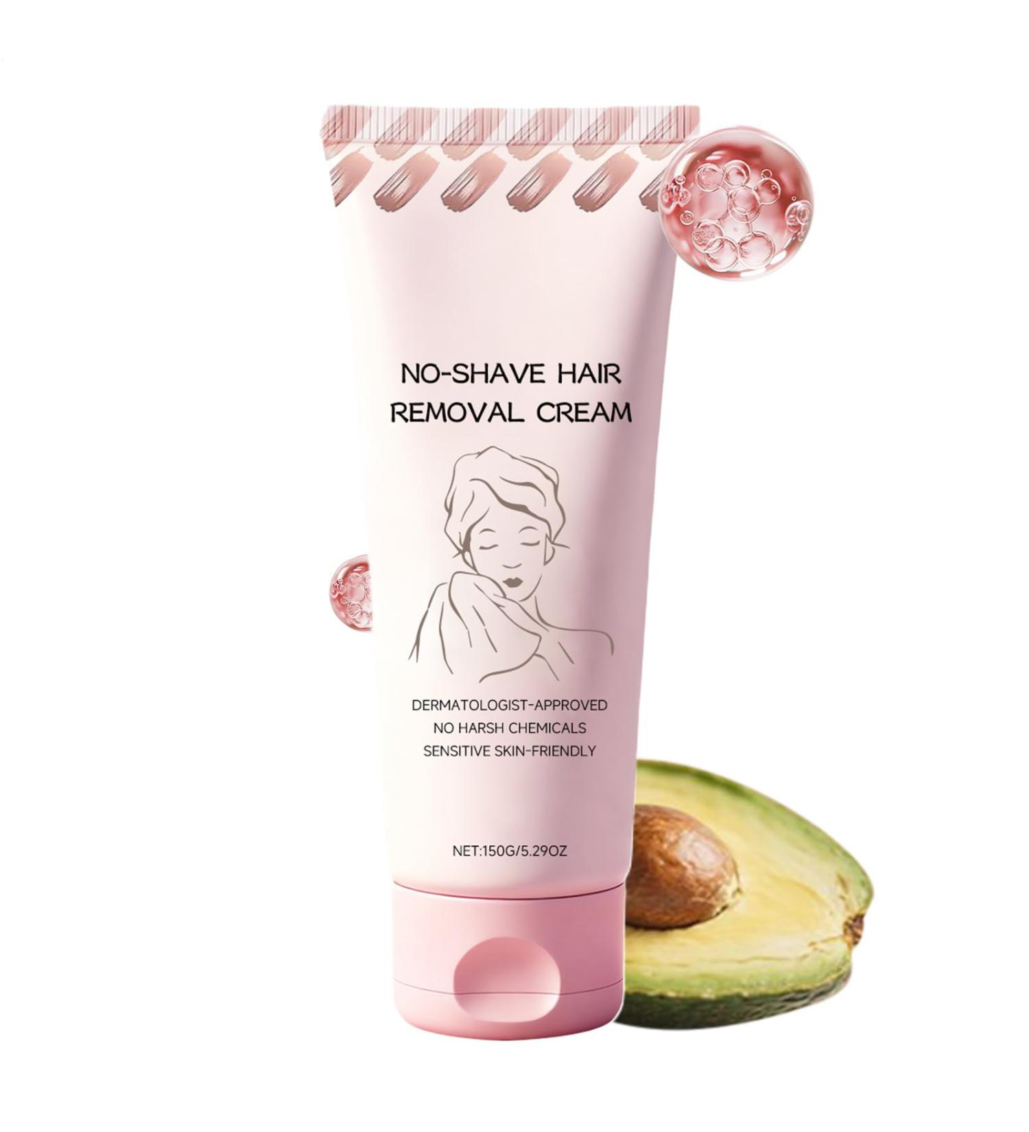 Body Hair Removal Cream 150g Gentle and Nourishing Lotion - Hair Removal Cream - For Women and Teenagers Legs Thighs Underarms Chest Intimate Area - Buy Online on GoSupps.com