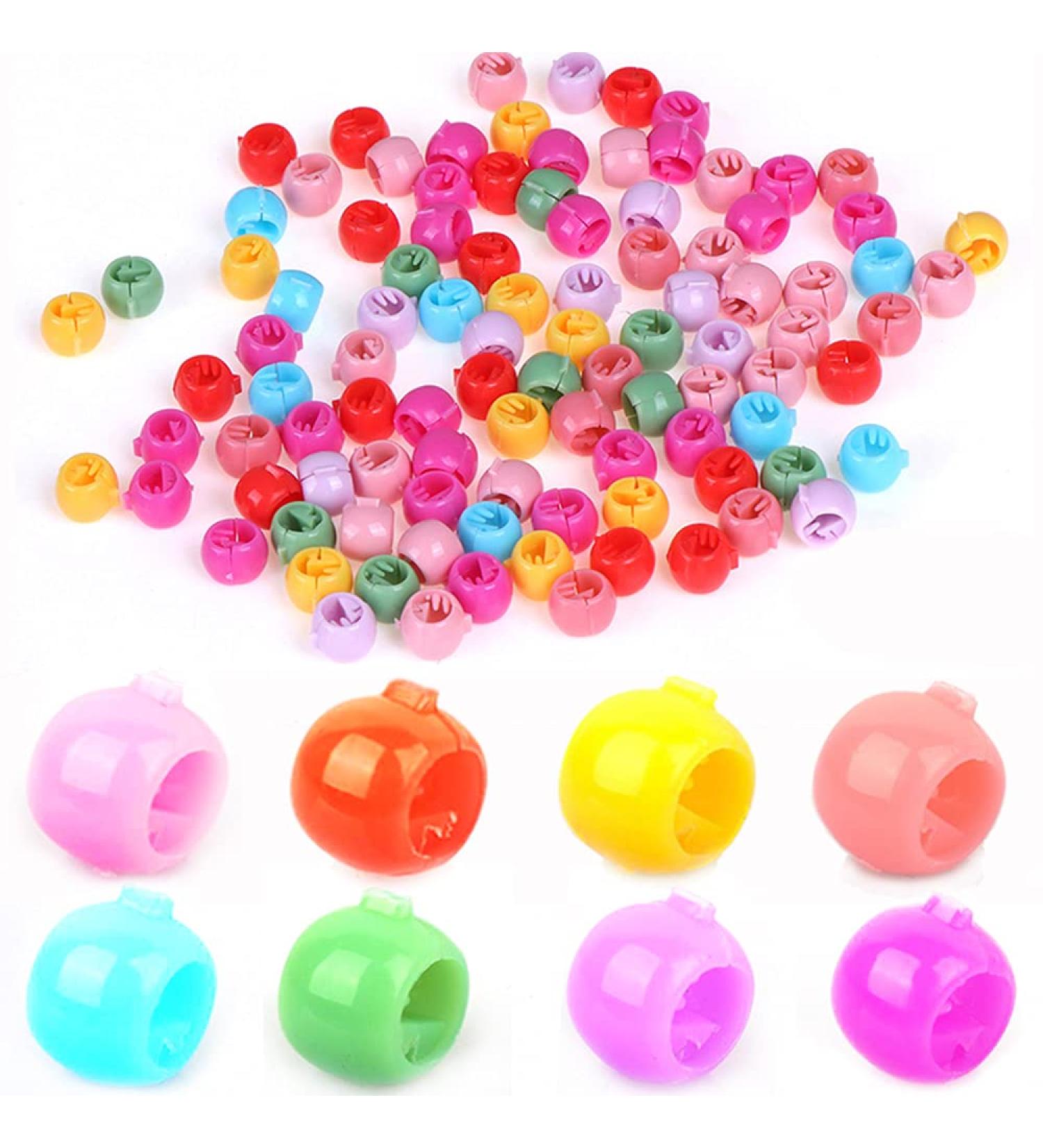 200 Mini Hair Clips - Colorful Pearl Plastic Clips for Kids & Women | Basicon - Buy Online on GoSupps.com