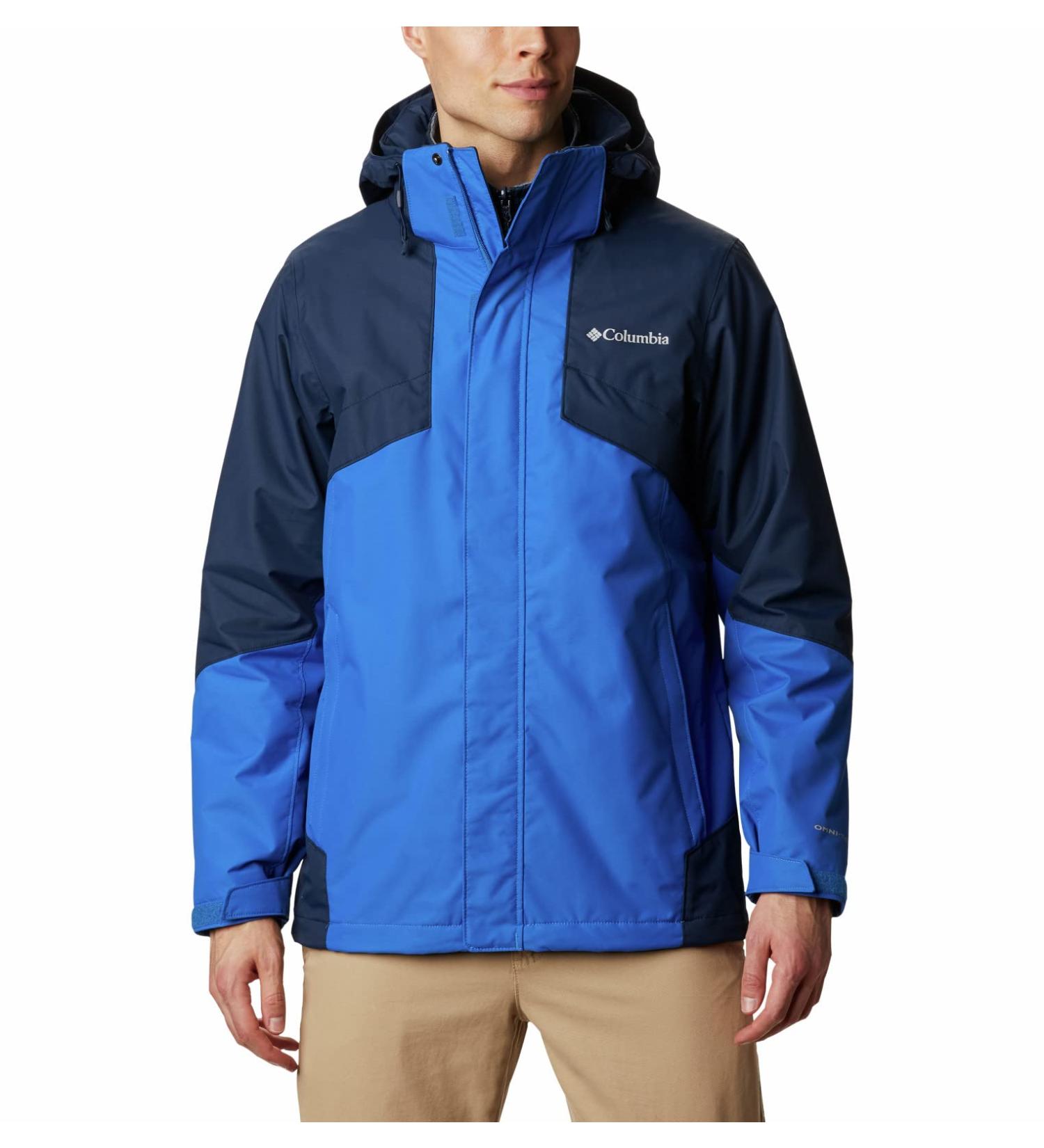 Columbia Men's Bugaboo II Fleece Interchangeable Jacket - Bright Indigo/Collegiate Navy (Medium) - Buy Online on GoSupps.com