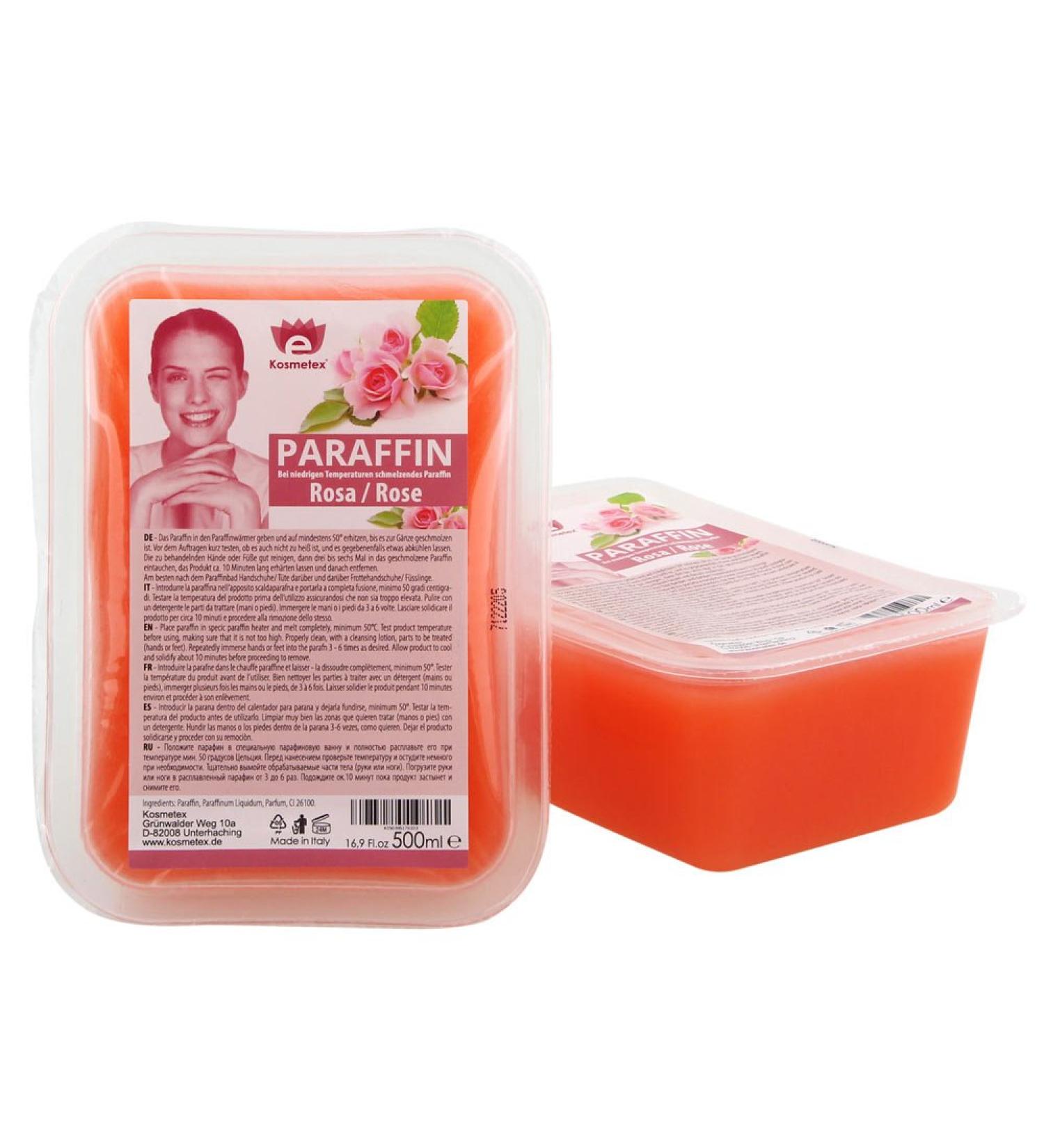 Kosmetex Paraffin Treatment for Dry & Sensitive Skin - Pink Wax Bath (2x 500ml) - International Shipping - Buy Online on GoSupps.com