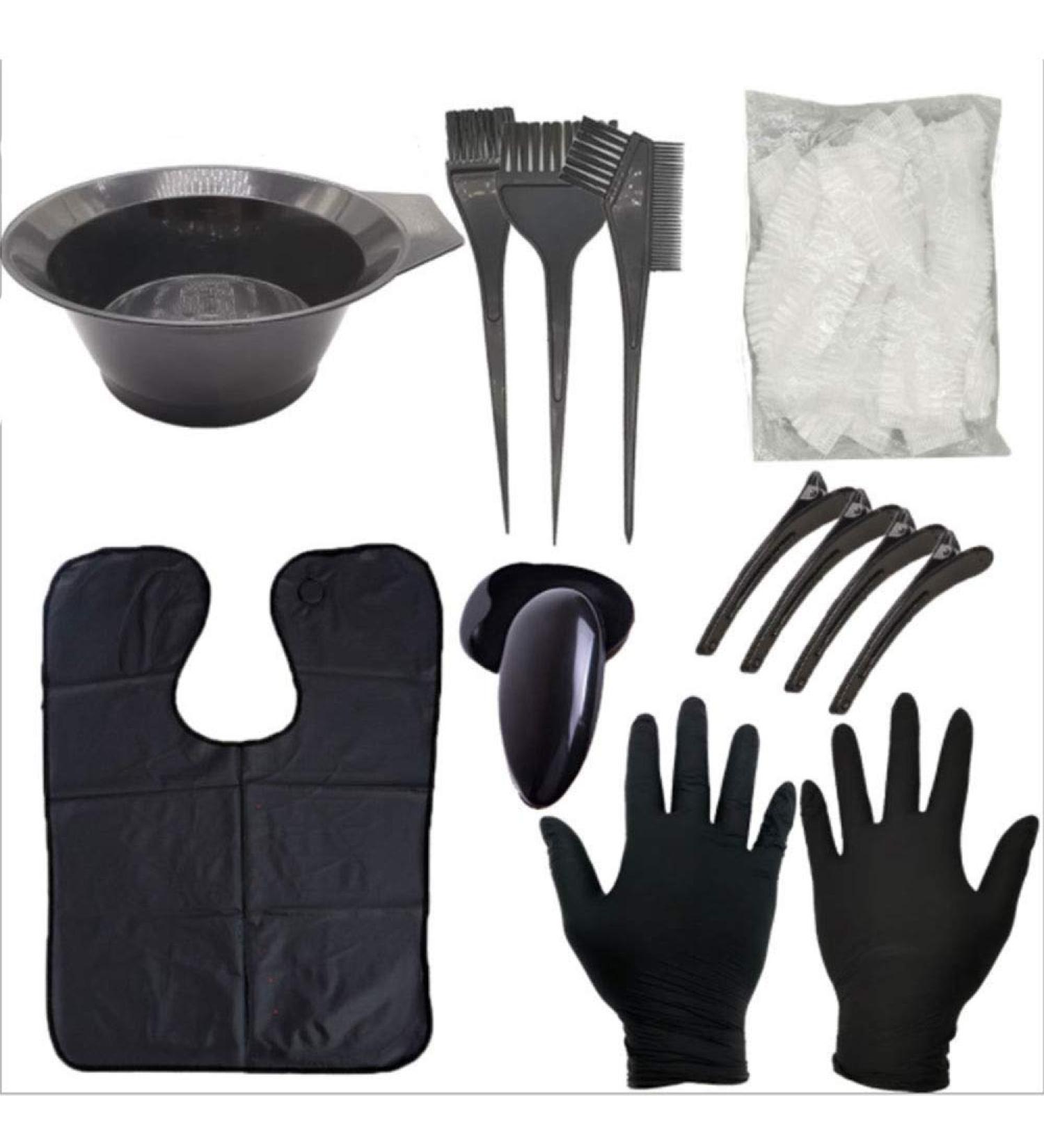 Buy Hair Coloring Tools Set - DIY Hair Brush & Bowl Kit for Professional Bleaching & Dyeing | International Shipping Available - Buy Online on GoSupps.com