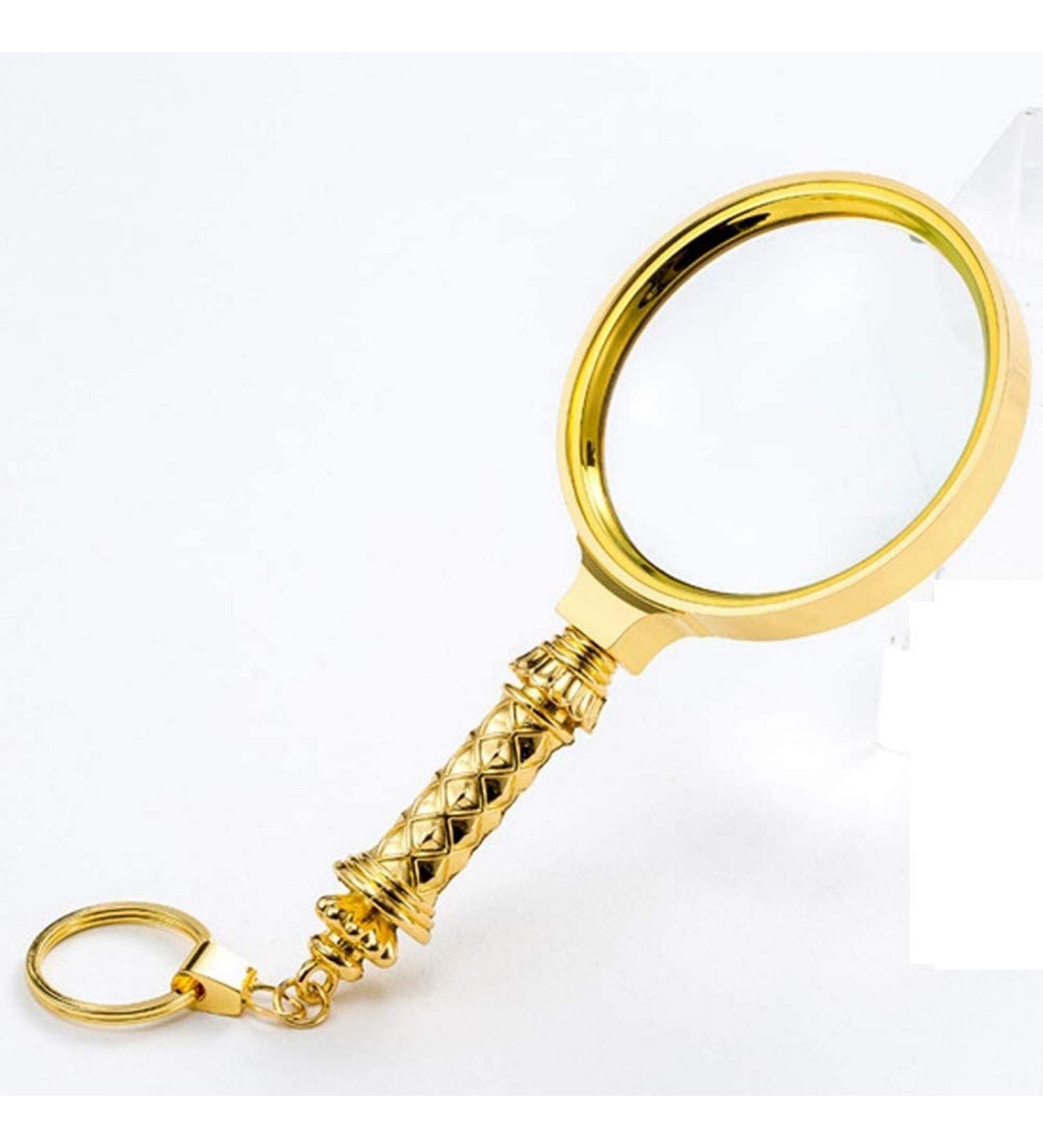 Magnifying Glasses for Hobbies Reading Magnifier Portable Hand-held Magnifying Glass 10X high-Definition Magnifying Glass Students Aged 90/80/70/60/50 mm Lens Magnifier map Reading Newspaper MICR - Buy Online on GoSupps.com