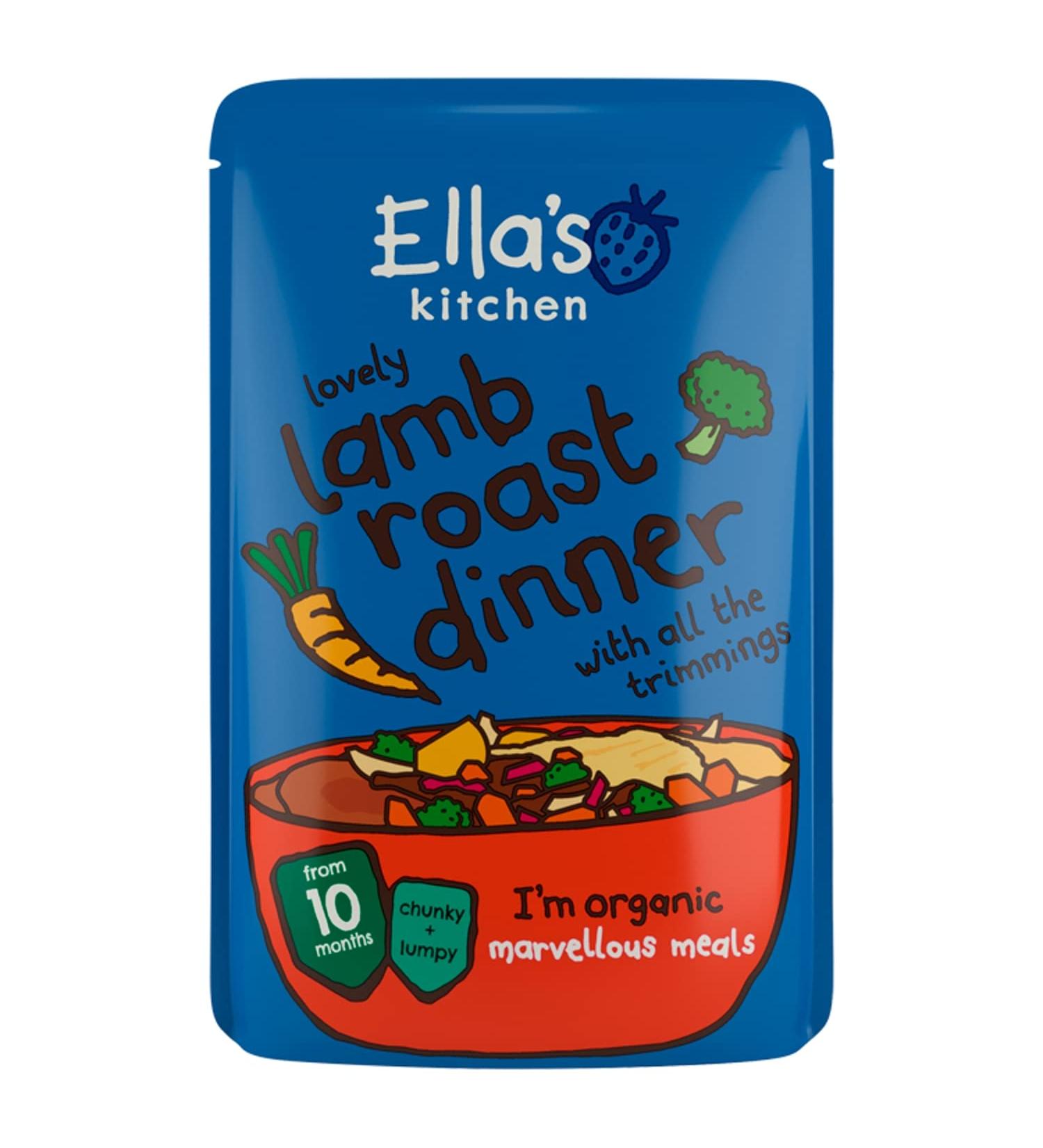 Ella's Kitchen Lamb Roast 190g - Delicious Baby Food - Buy Online on GoSupps.com