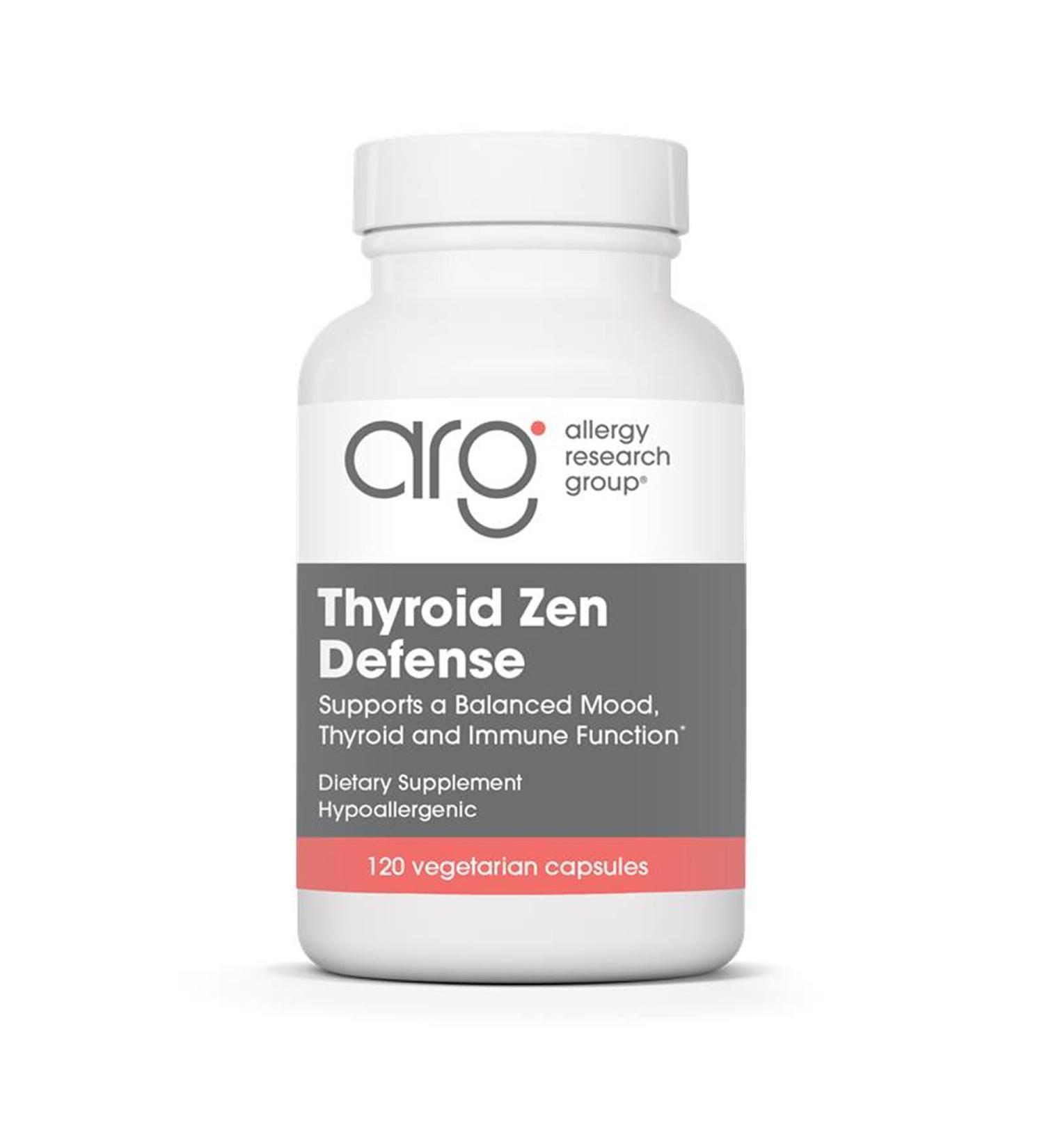 Allergy Research Group Thyroid Zen Defense 120ct - Buy Online on GoSupps.com