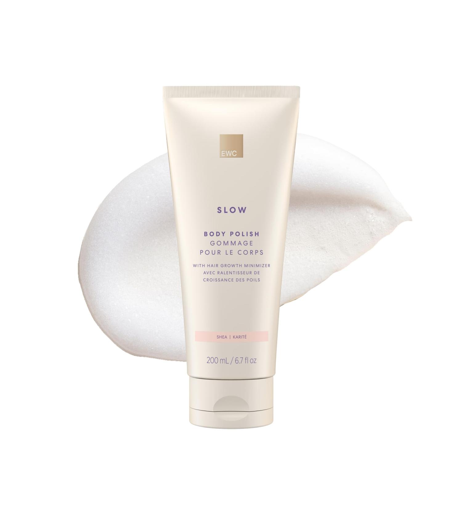 European Wax Center Slow Hair Growth Body Polish - Exfoliating Scrub for Dry Sensitive Skin | Moisturizing Brightening & Prevents Ingrown Hairs - 6.7 oz - Buy Online on GoSupps.com