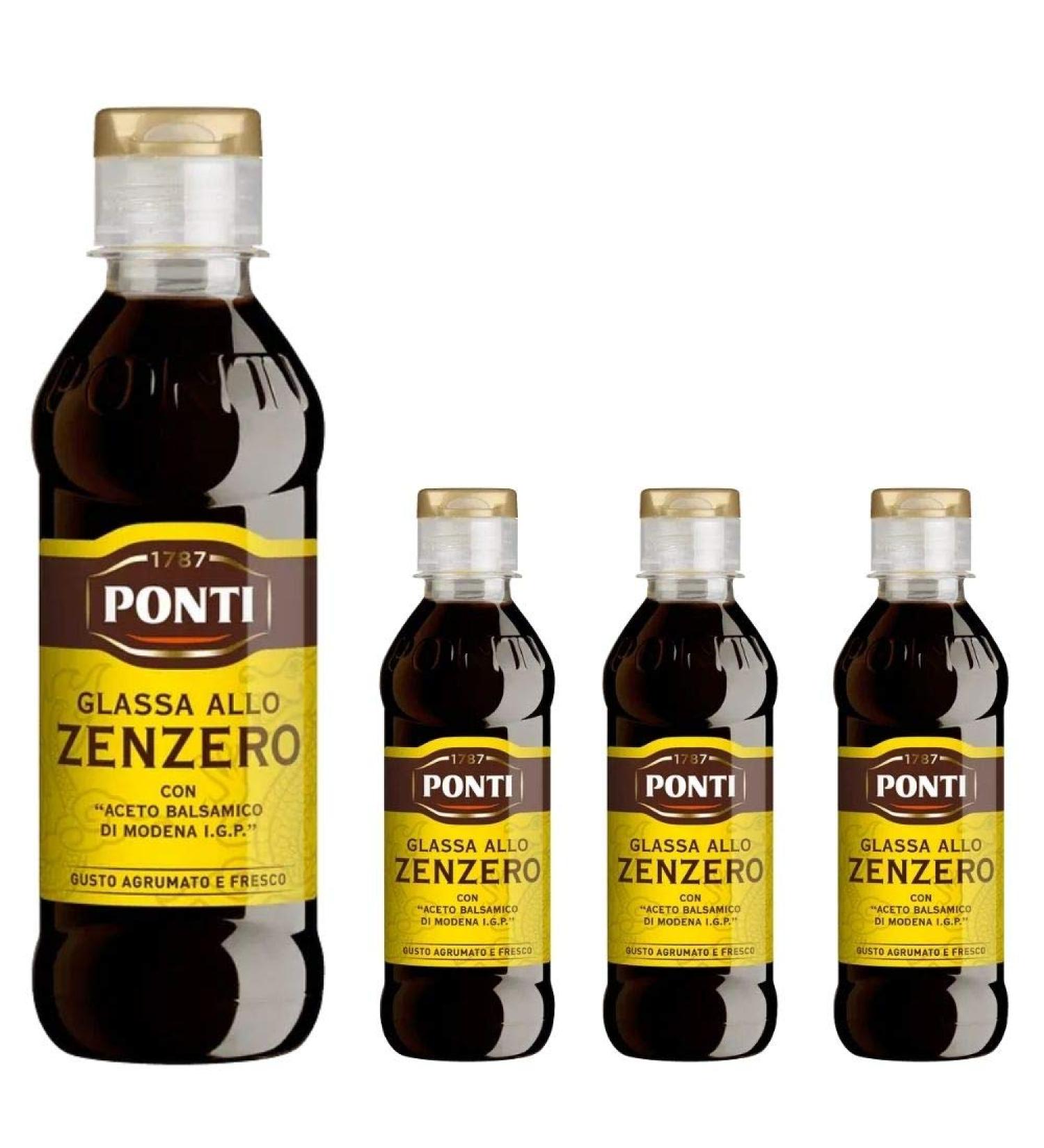  Ponti Ponti Glaze with Ginger Original and Lemon Flavor 245 g Pack - Buy Online on GoSupps.com